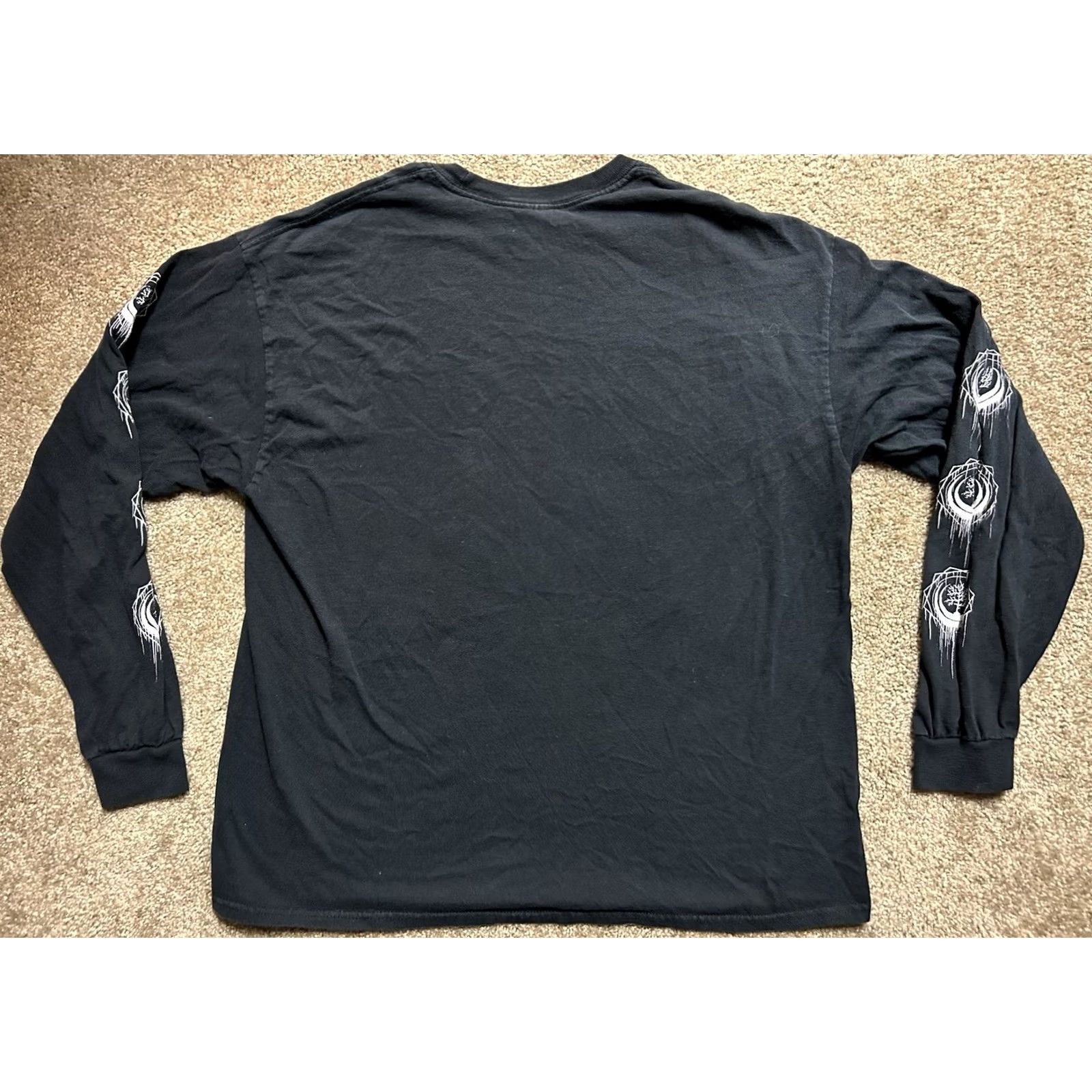 Vintage Aethere Realm Heavy Metal Band Long Sleeve Mens T Shirt XL Black Size US XL / EU 56 / 4 - 2 Thumbnail