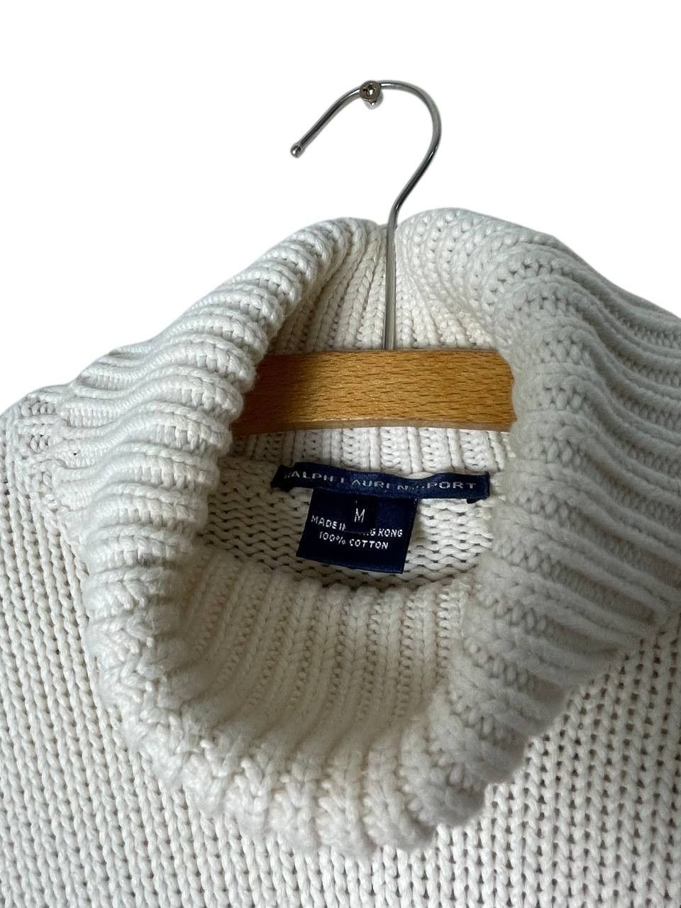 Ralph Lauren Sport Polo Ralph Lauren USA Flag Turtle Neck Vintage Sweater PRL Size US XS / EU 42 / 0 - 4 Thumbnail