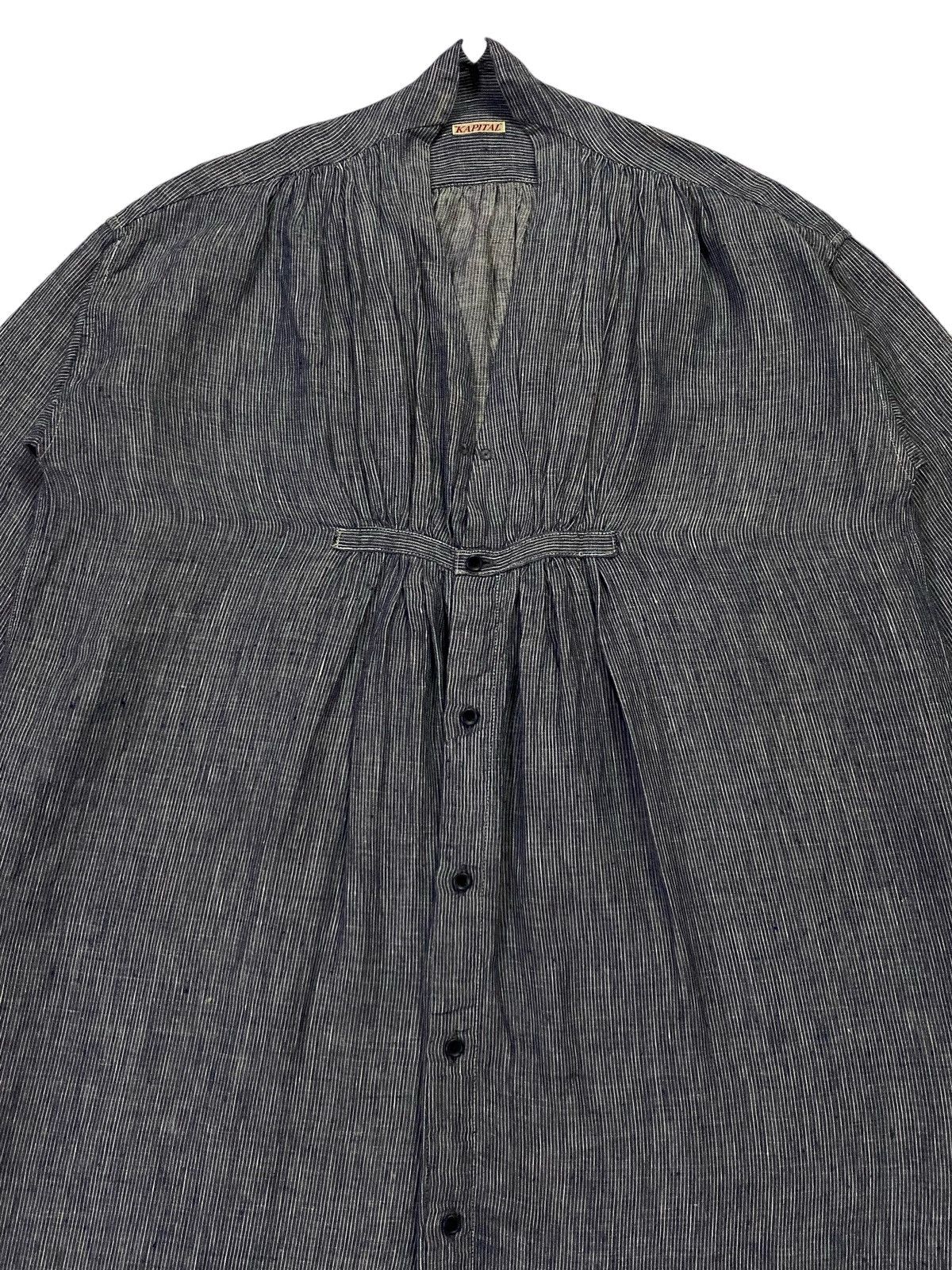 Kapital Kapital Linen Blouse Button Ups Size S / US 4 / IT 40 - 18 Thumbnail