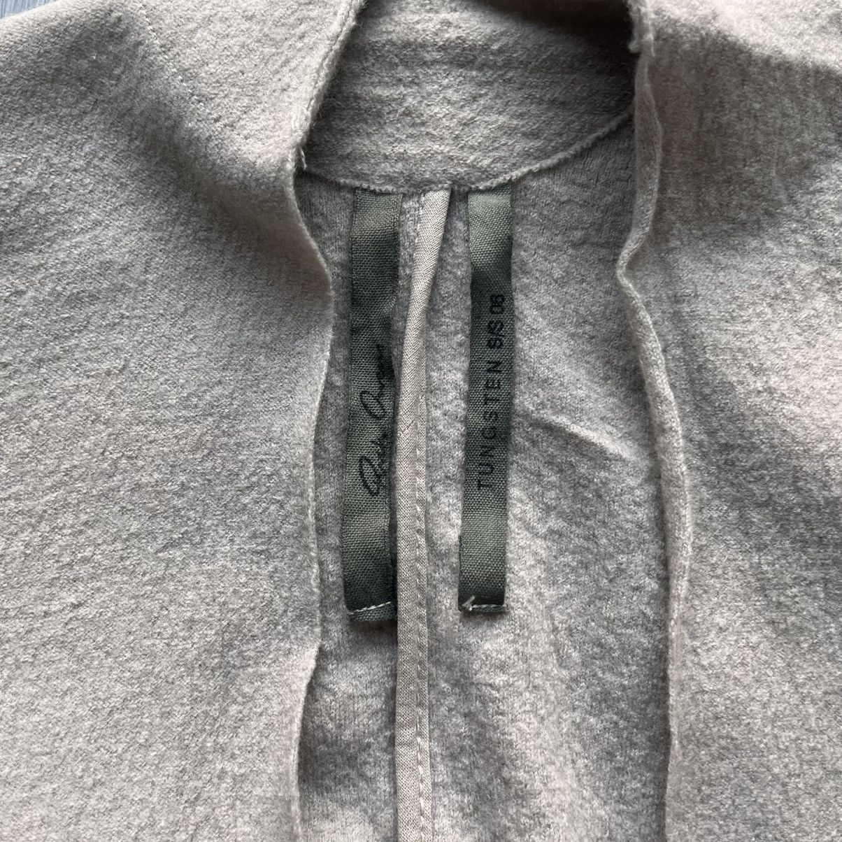 Rick Owens Rick Owens SS06 Tungsten Boiled Wool Vintage Pearl Cardigan Size M / US 6-8 / IT 42-44 - 2 Thumbnail