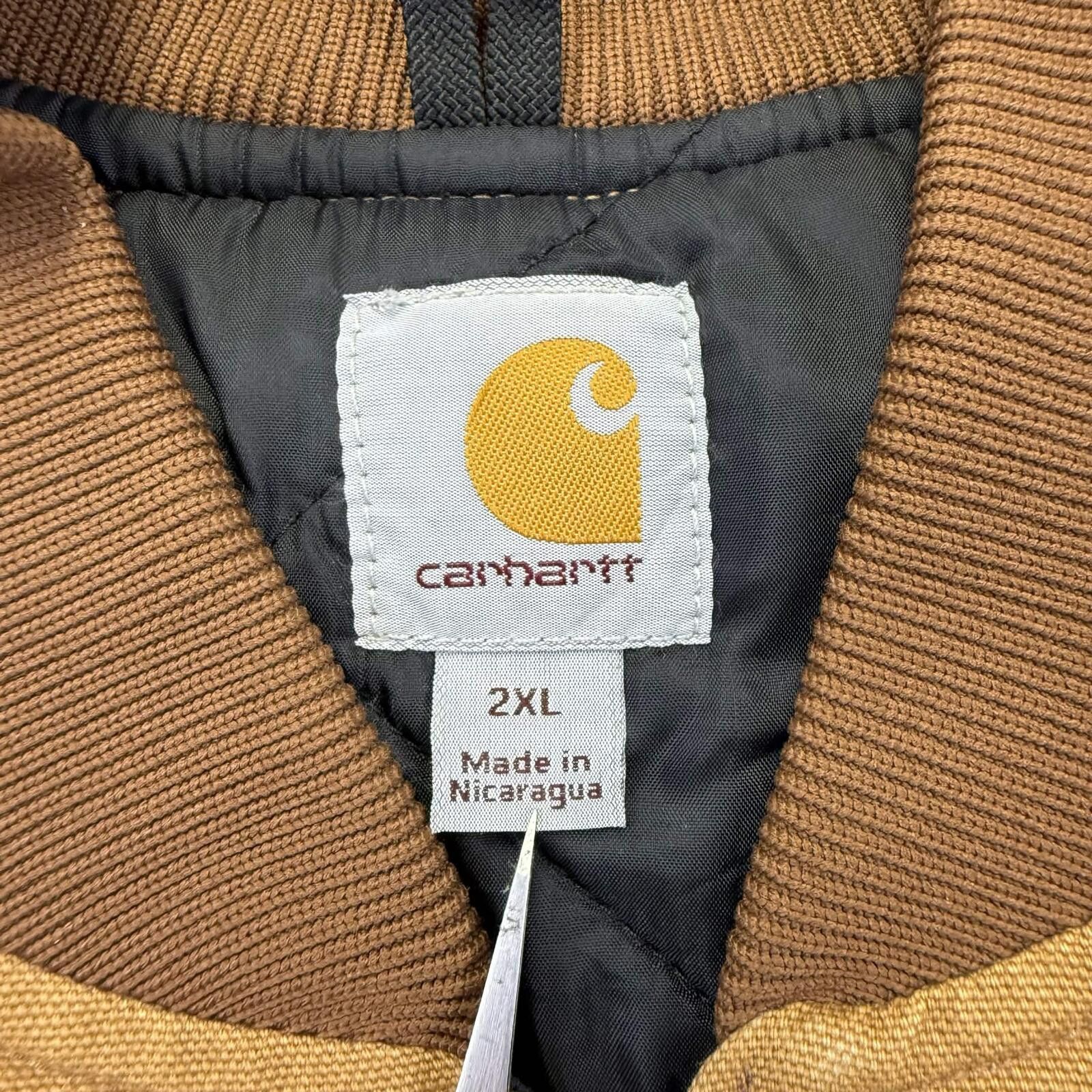 Carhartt Carhartt Men's V01 Arctic Quilt-Lined Duck Vest Size ONE SIZE - 3 Thumbnail