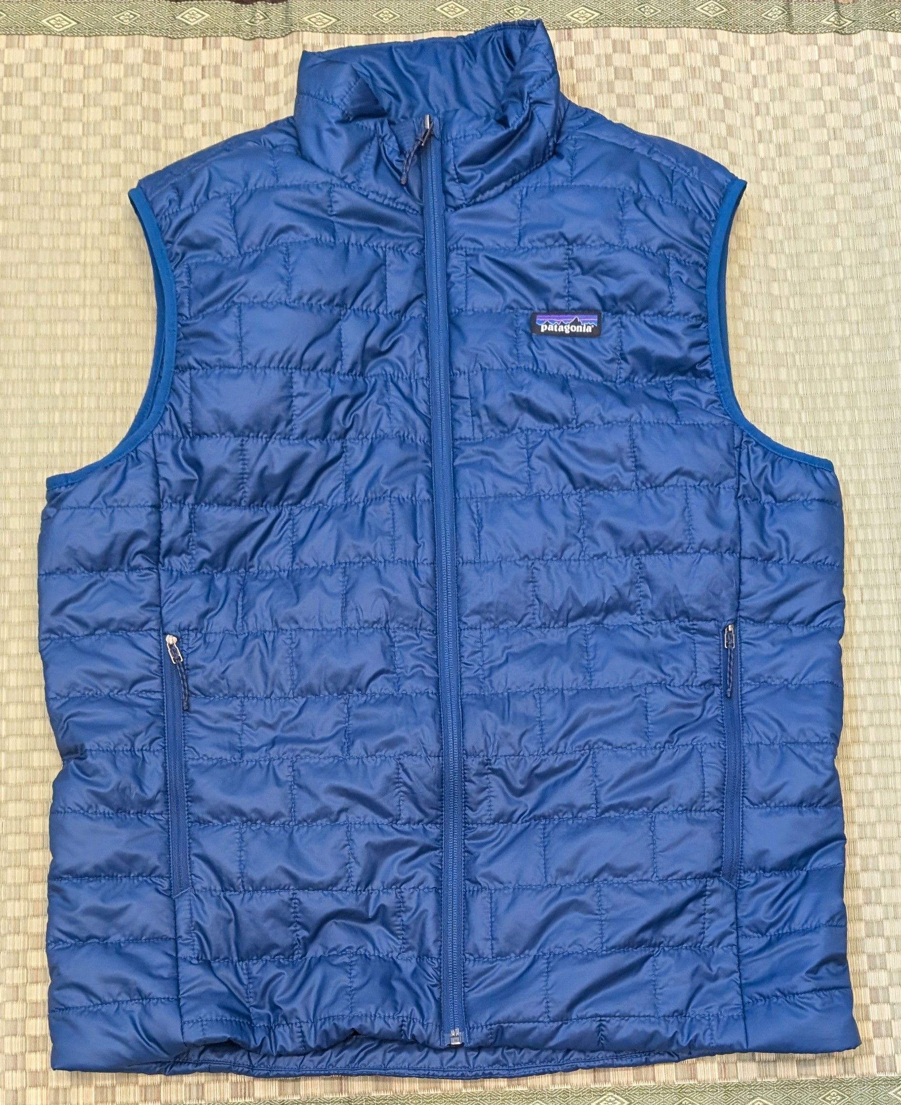 Patagonia Patagonia Nanopuff Vest Blue Men's Size Large Embroidered Size US L / EU 52-54 / 3 - 1 Thumbnail