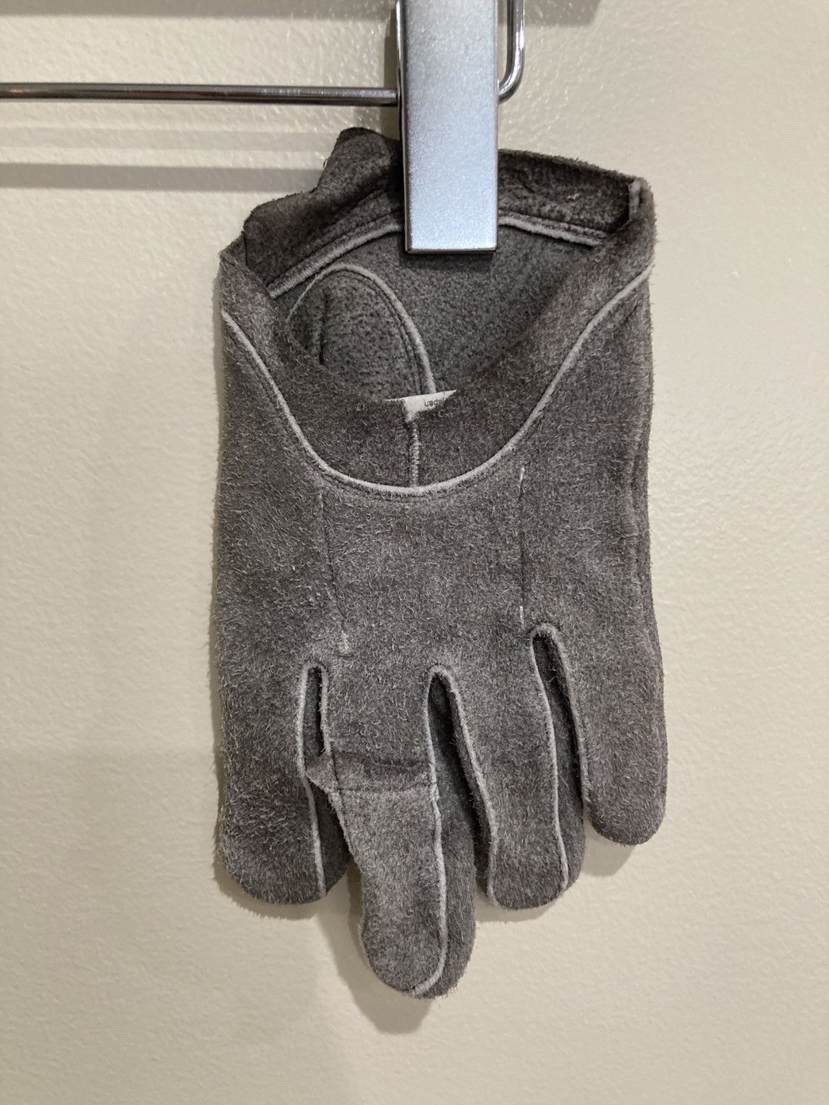 Takahiromiyashita The Soloist. Deer suede gloves Size ONE SIZE - 4 Thumbnail
