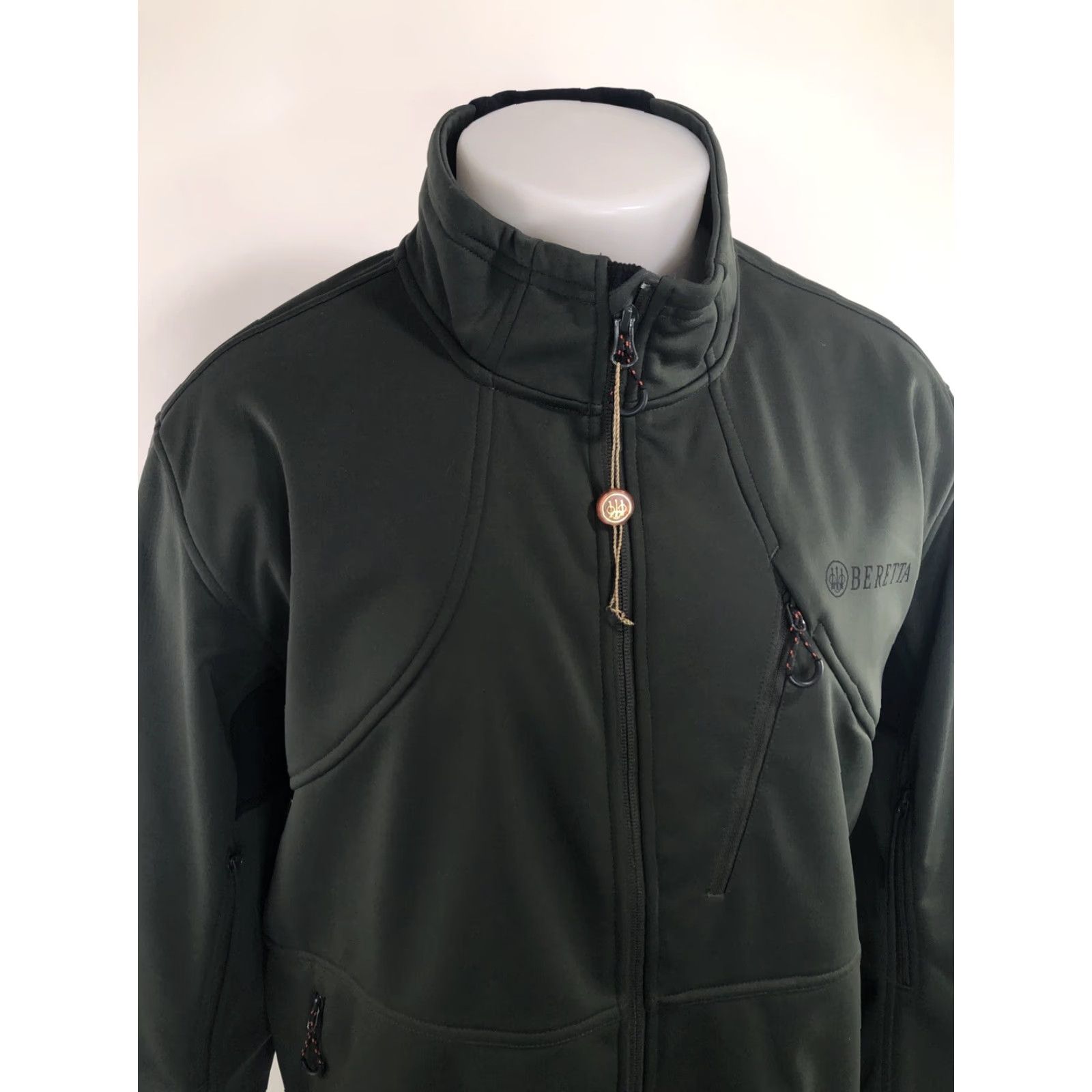 Vintage BERETTA Italy - NEW w TAG CORD - POLARTEC Soft Shell Mens 2XL Jacket Green Size US XXL / EU 58 / 5 - 3 Thumbnail