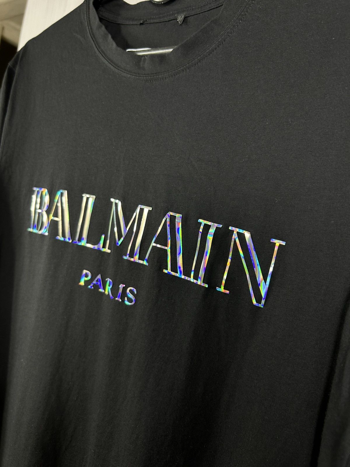 Balmain Balmain Paris Shining Big Logo Size S Size US S / EU 44-46 / 1 - 8 Thumbnail
