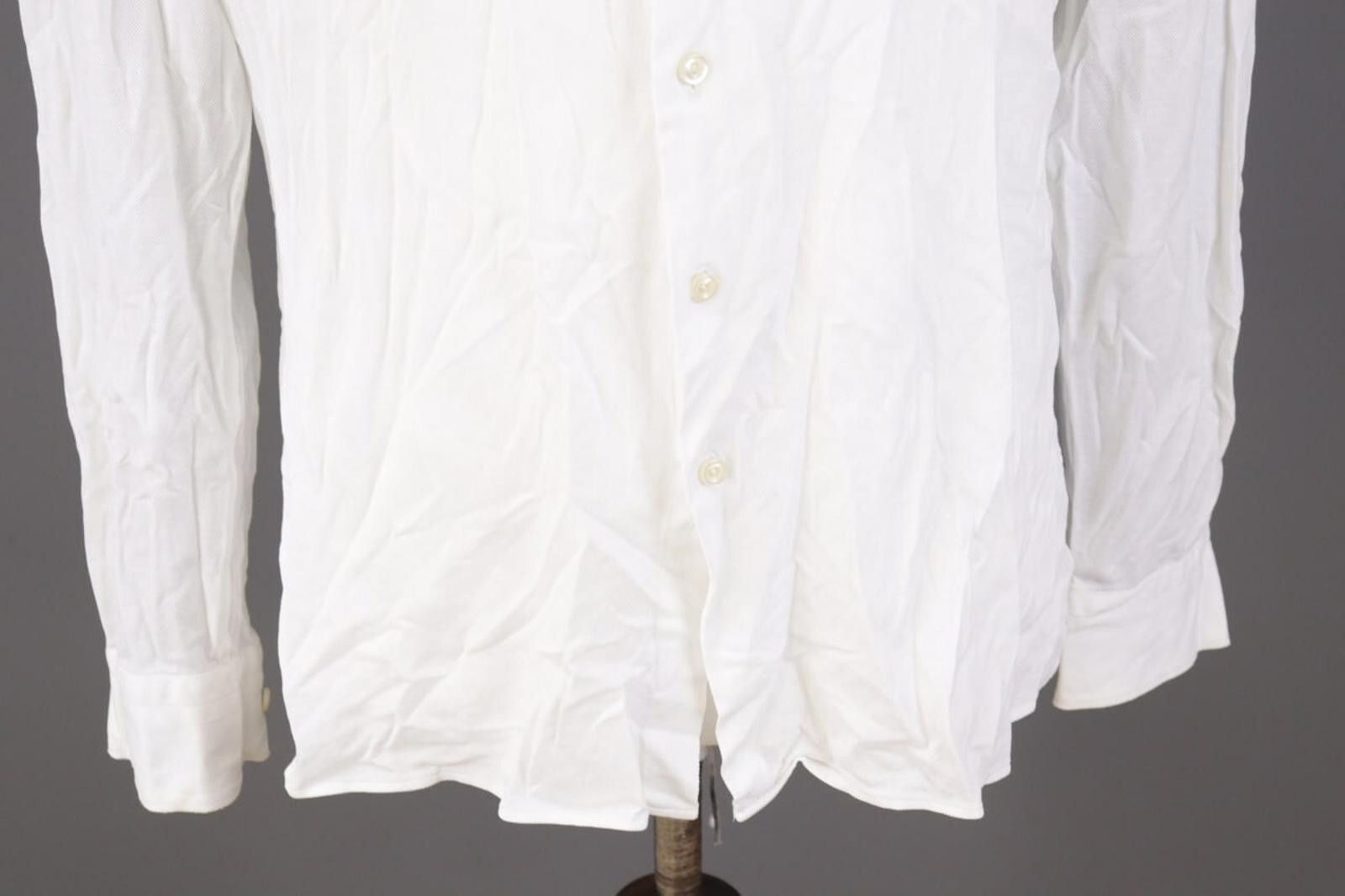 Eton Eton White Long Sleeve Button Down Casual Shirt Size XL Size US XL / EU 56 / 4 - 2 Thumbnail