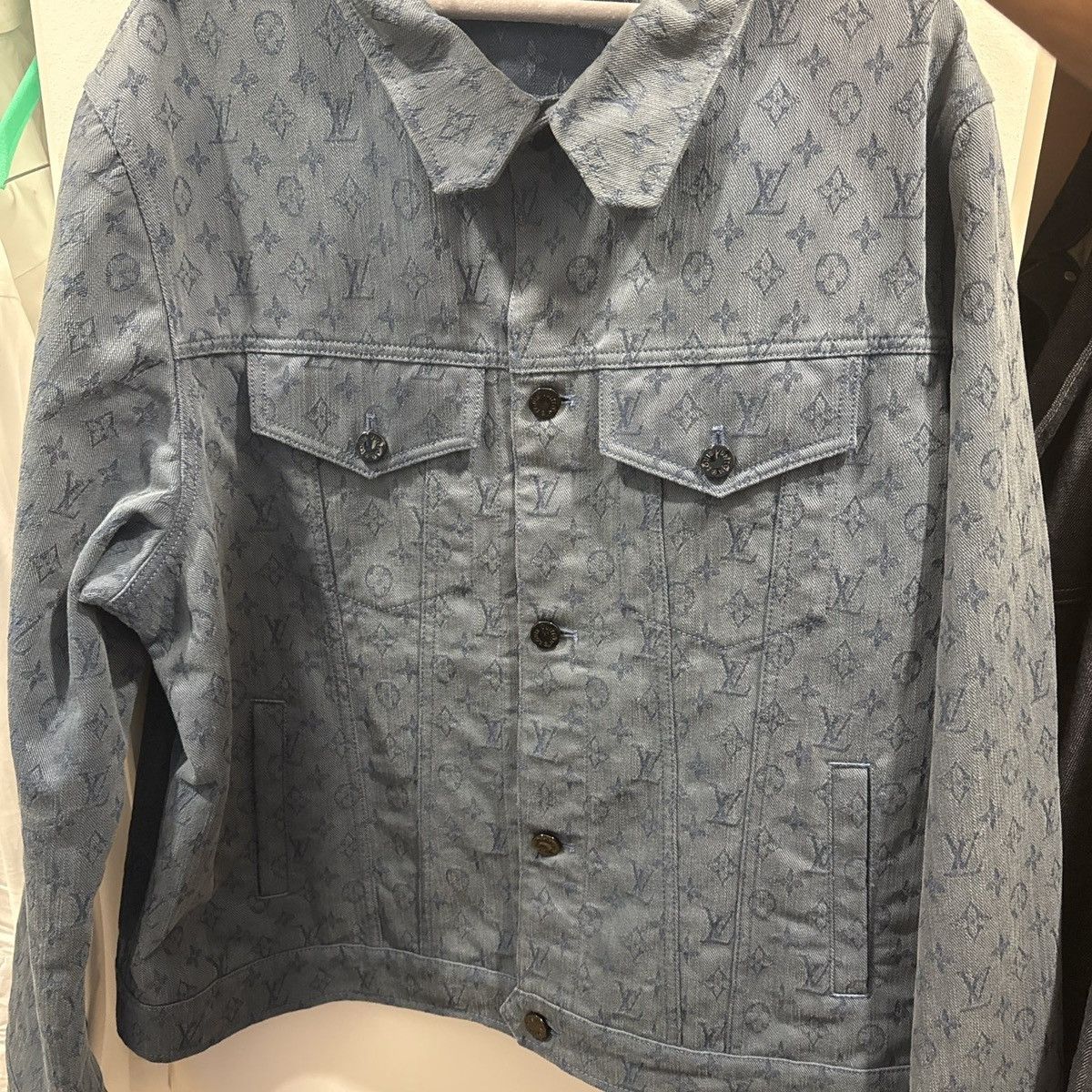Louis Vuitton Louis Vuitton Monogram denim jacket Size US XXL / EU 58 / 5 - 1 Thumbnail