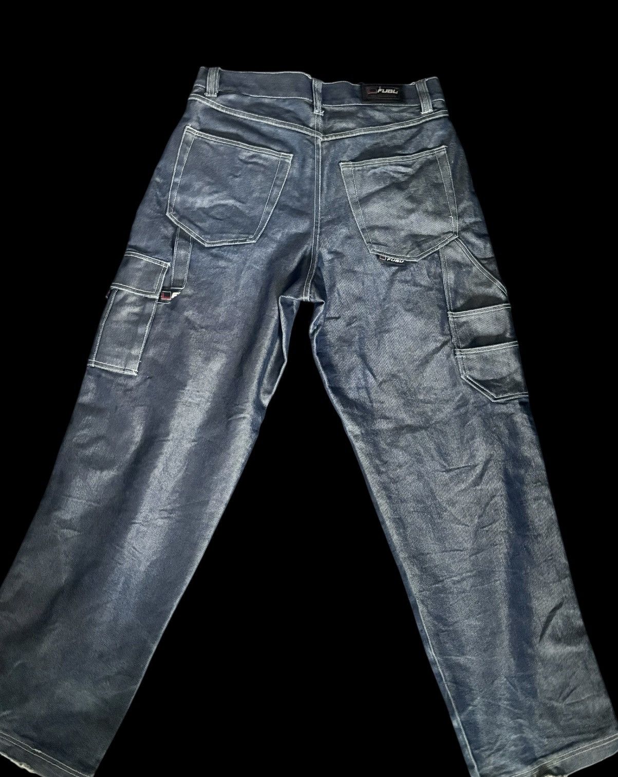 Fubu FUBU Glanz Shiny Baggy Size US 34 / EU 50 - 2 Thumbnail