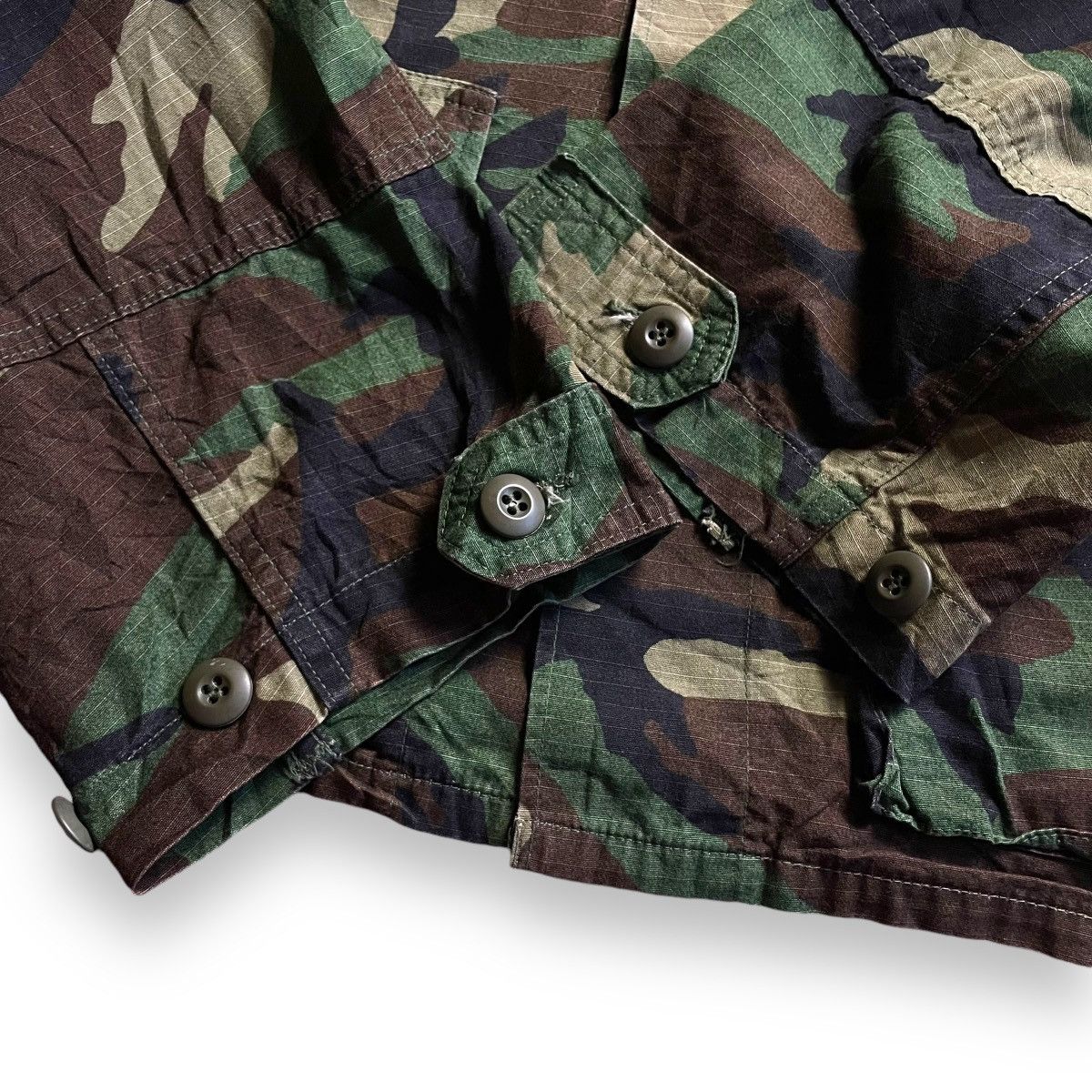 American Apparel VINTAGE AMERICAN APPAREL CAMOFLAUGE MILITARY JACKET Size US M / EU 48-50 / 2 - 8 Thumbnail