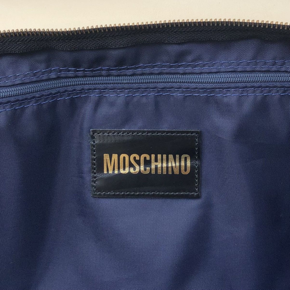 Moschino Authentic MOSCHINO Vintage Black Travel Bag Size ONE SIZE - 18 Thumbnail
