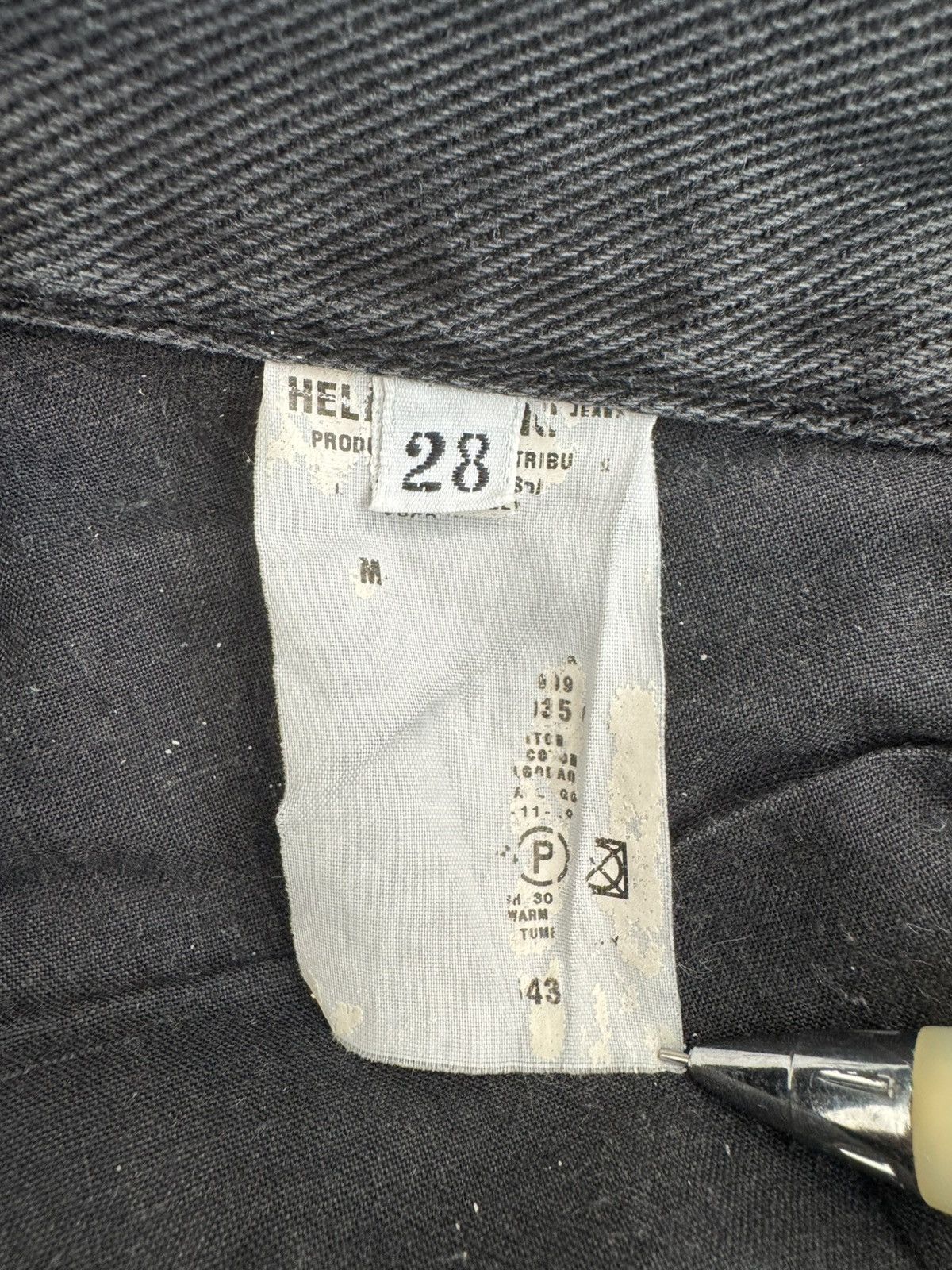 Helmut Lang Helmut Lang 90s Classic Cut Denim Jeans Washed Black Size 28 Size US 28 / EU 44 - 5 Thumbnail