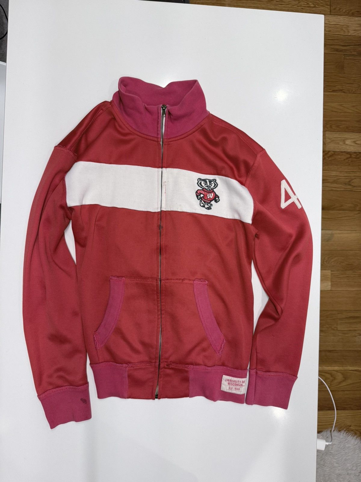 Vintage Vintage Zip-Up Tracksuit Sweater Size US L / EU 52-54 / 3 - 1 Thumbnail