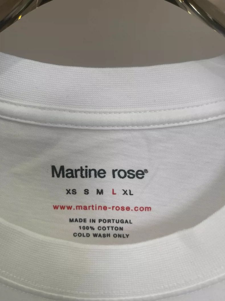 Martine Rose Martine rose White smiling tee shirt Size L / US 10 / IT 46 - 4 Thumbnail