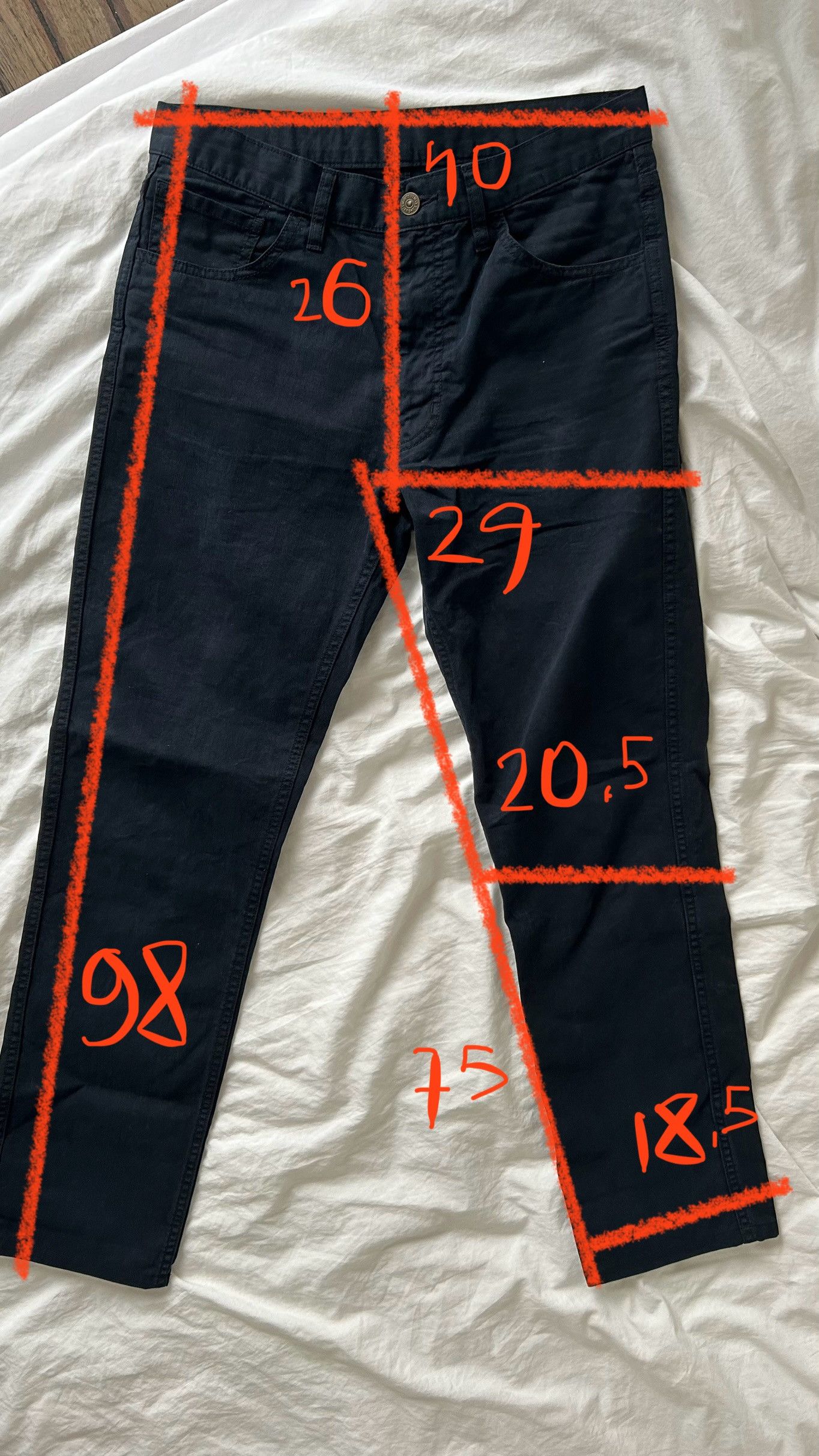 Visvim aa . 1 . FLUXUS 03 CHINO . 0112105008017 Size US 30 / EU 46 - 4 Thumbnail