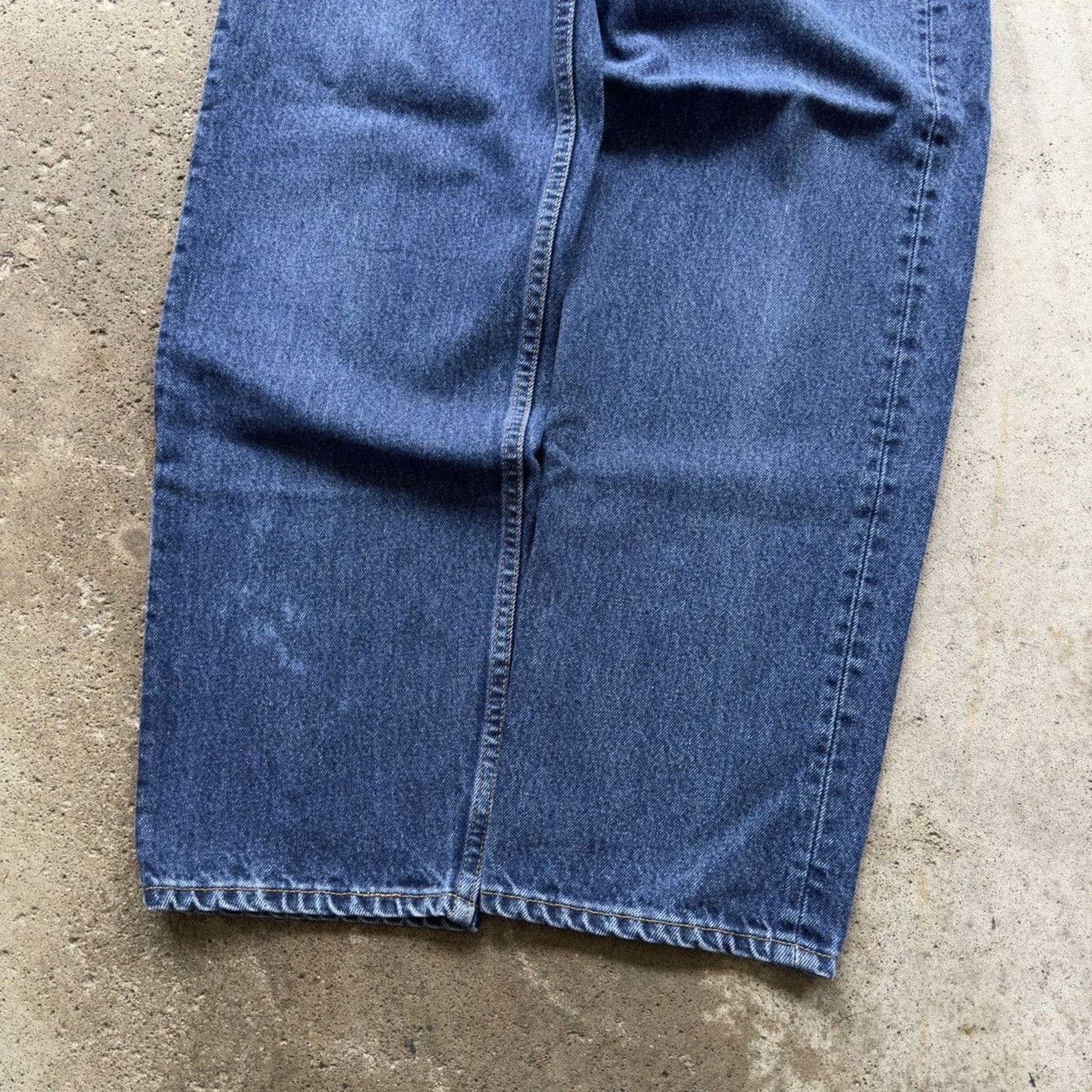 Vintage Vintage 90s Levi's 550 Made in USA Jeans Dark Wash Size US 33 - 9 Thumbnail