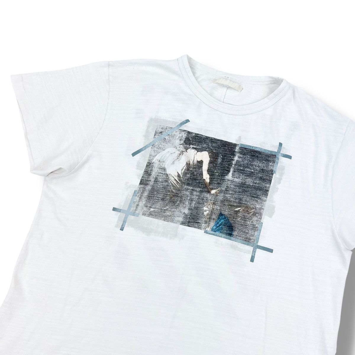 Off-White Off-White Caravaggio White T Shirt Size US XL / EU 56 / 4 - 1 Thumbnail