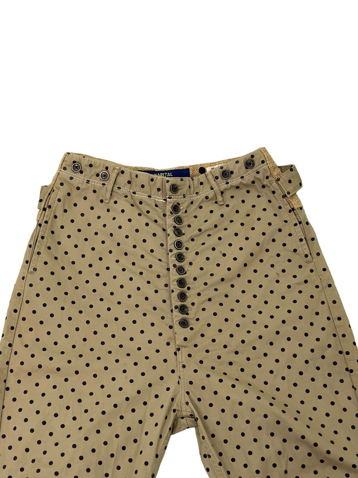 Kapital Drop Croth Kapital High Rise Pant Pol Ka Dot Regular 6🟦8 Size US 28 / EU 44 - 12 Thumbnail