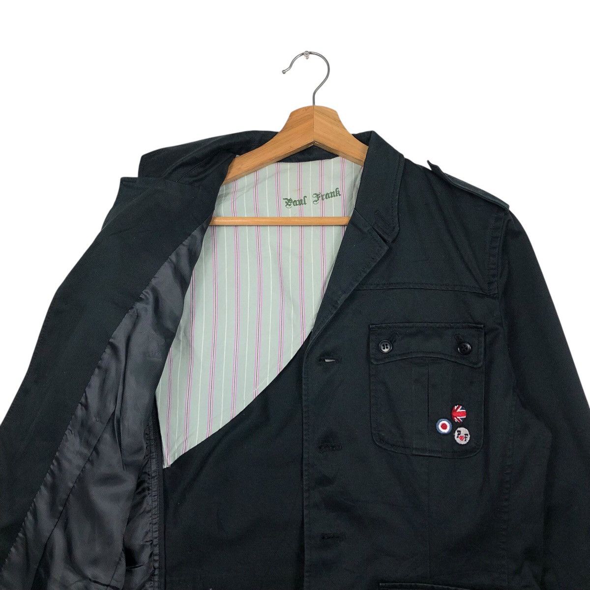 Hysteric Glamour 📌Biker Jacket Double Collar Paul Frank Size US L / EU 52-54 / 3 - 13 Thumbnail
