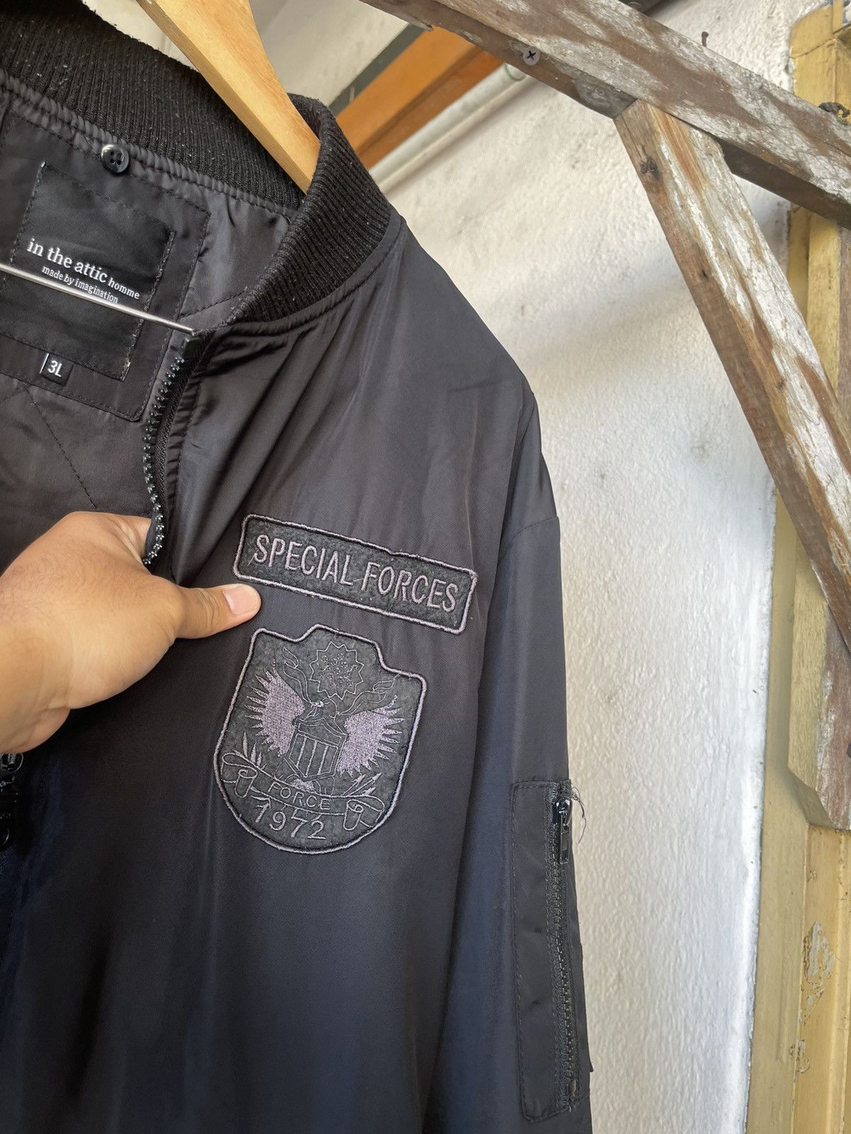 In The Attic In The Attic Homme Special Forces Bomber Jacket Size US XXL / EU 58 / 5 - 5 Thumbnail