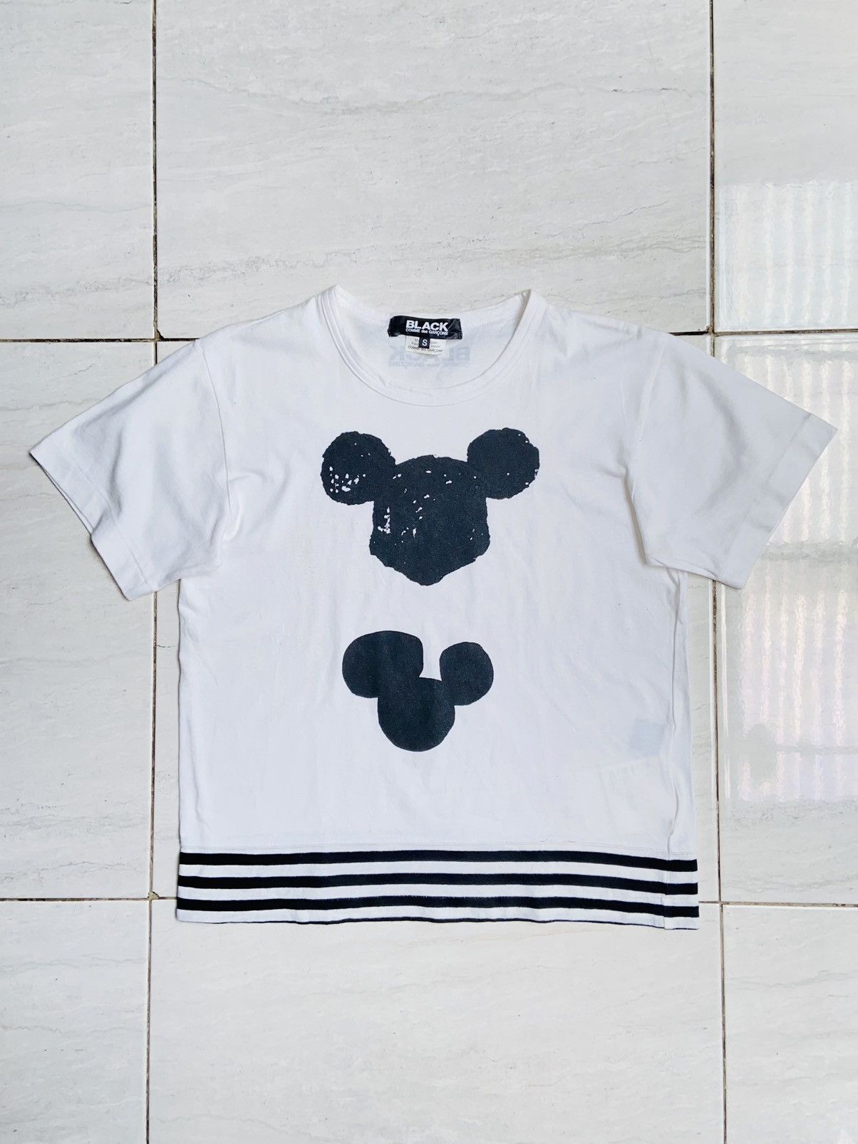Comme des Garcons Black COMME DES GARCONS BLACK ( white t-shirt ) Size US M / EU 48-50 / 2 - 1 Thumbnail