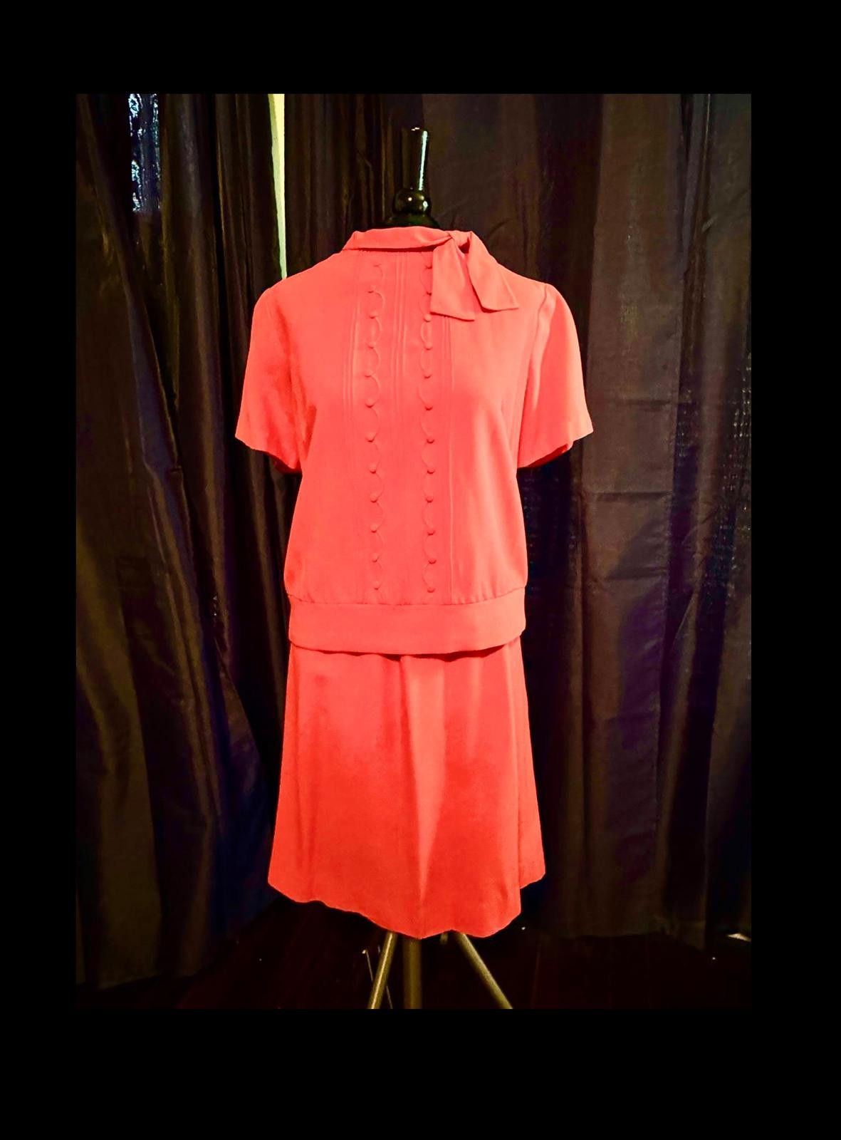 Sears Vintage Women's 2pc skirt and top set by Sears Size L / US 10 / IT 46 - 1 Thumbnail