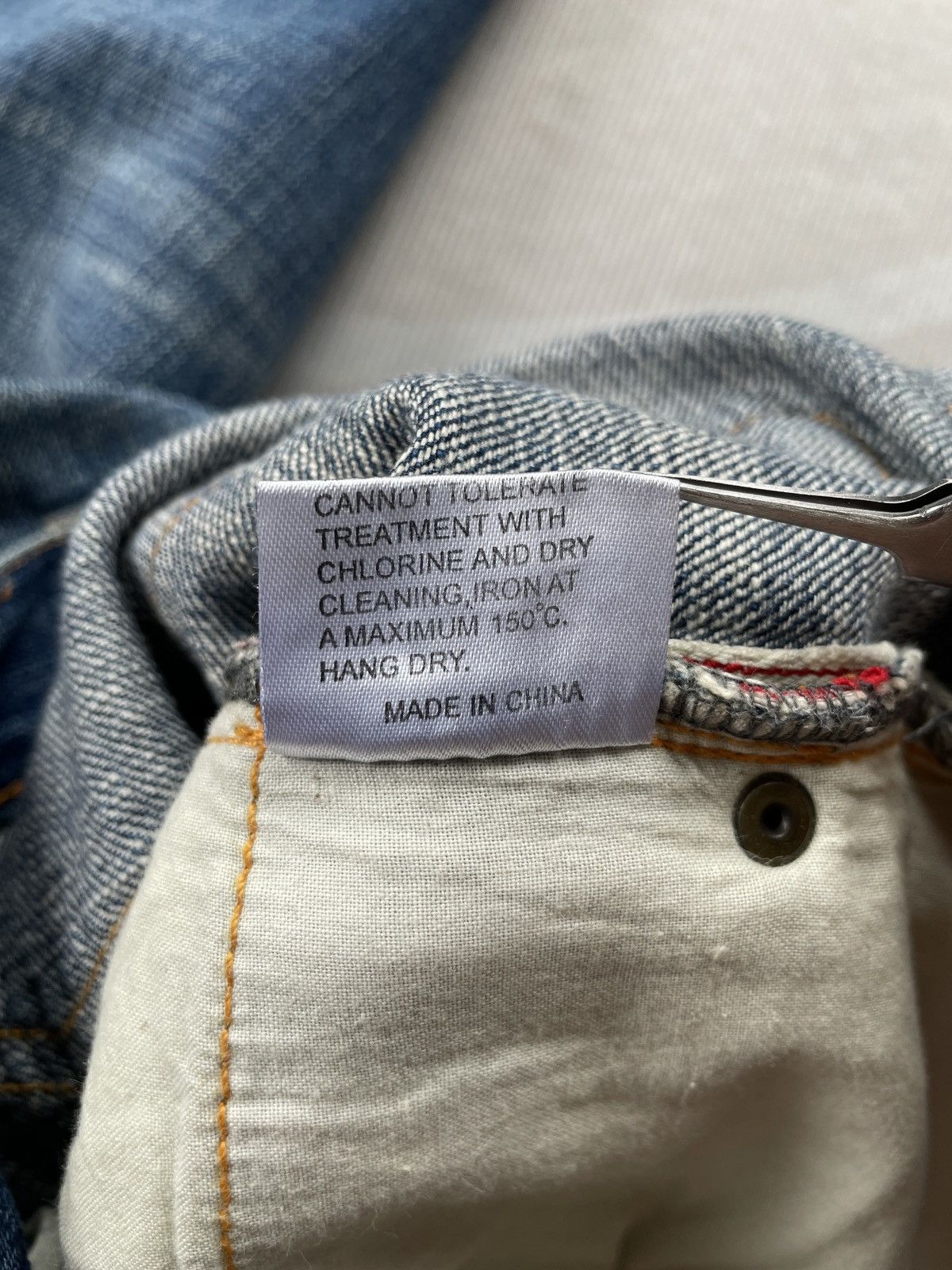 Sugar Cane US Boarder Selvedge Jeans Size US 32 / EU 48 - 2 Thumbnail