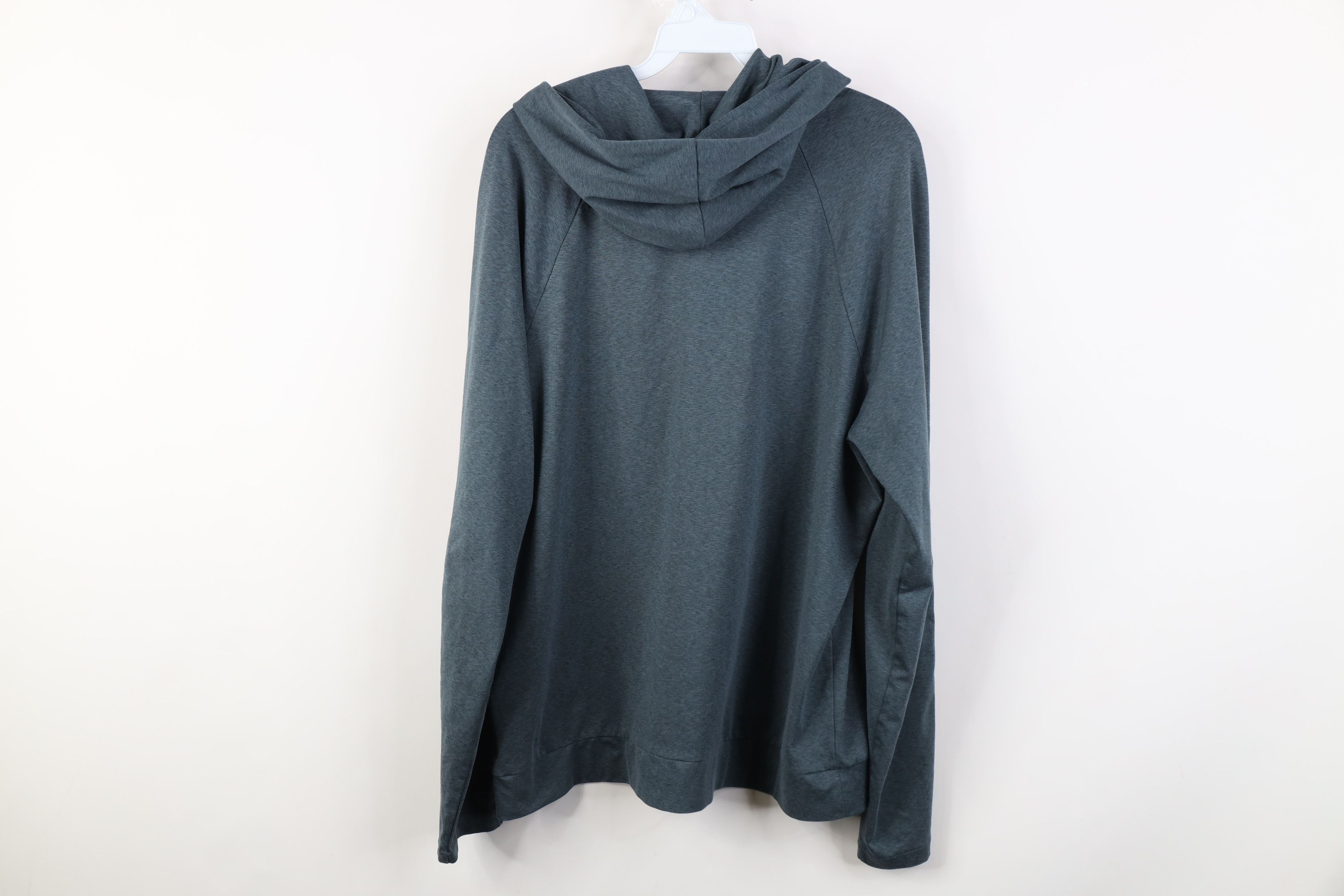 Everlane Everlane Blank Lightweight Jersey Knit Hoodie Heather Blue Size US M / EU 48-50 / 2 - 10 Thumbnail