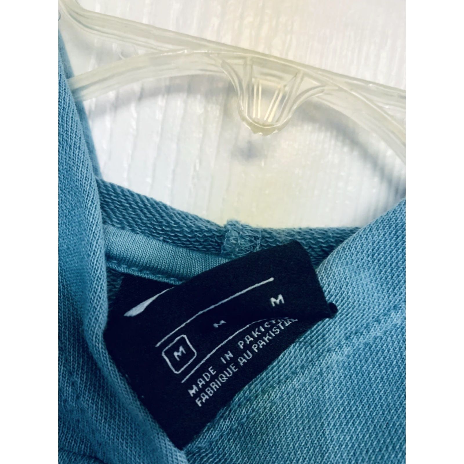 Nike Nike Sweater Womens Adult Medium Blue Crop Hoodie Pullover Sweatshirt Size M / US 6-8 / IT 42-44 - 2 Thumbnail