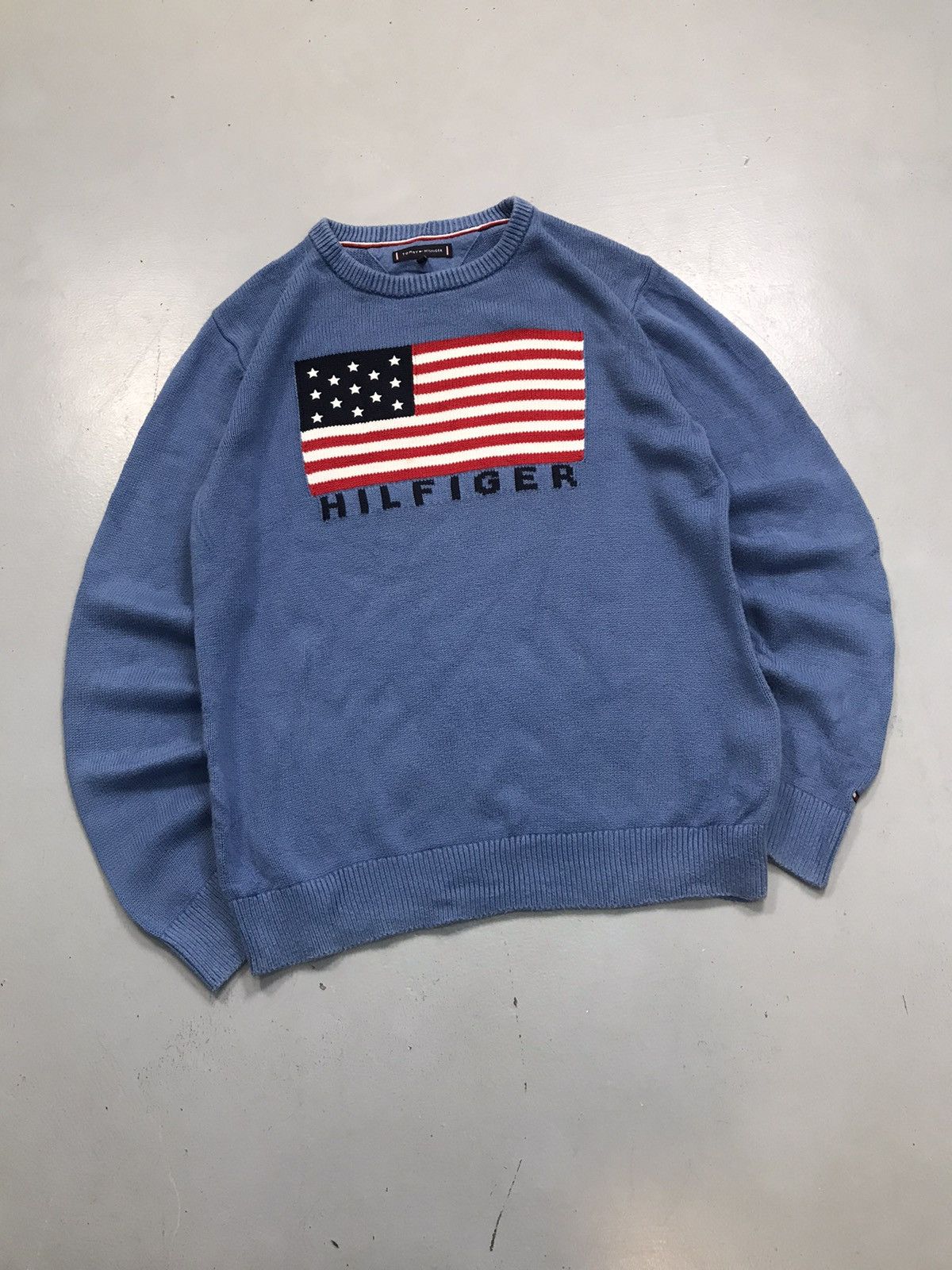 Tommy Hilfiger Vintage Tommy Hilfiger knit sweater Size S / US 4 / IT 40 - 1 Thumbnail