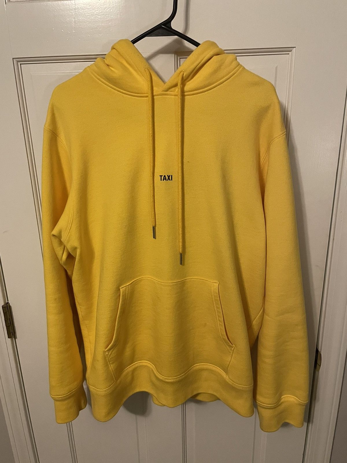 image of Helmut Lang Taxi Hoodie in Yellow, Men's (Size Large)