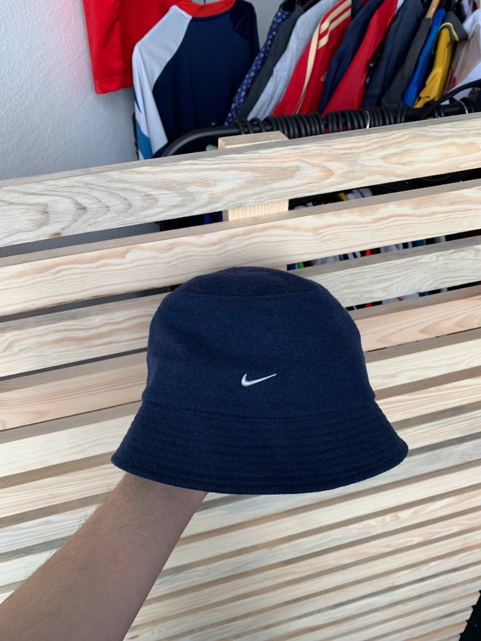 Nike × Vintage Vintage wool bucket hat Nike 98’s Size ONE SIZE - 5 Thumbnail