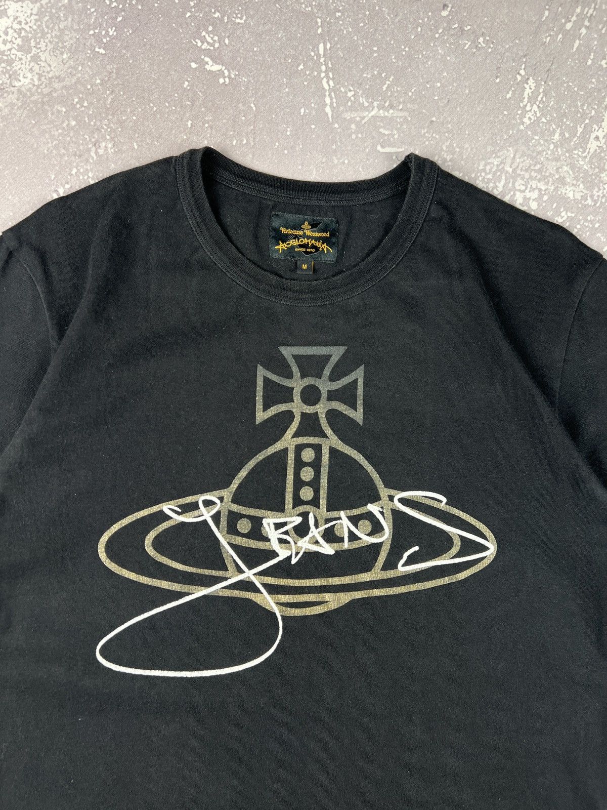 Vivienne Westwood Vivienne Westwood Anglomania Jeans Orb T Shirt Mens S-M Size US S / EU 44-46 / 1 - 3 Thumbnail