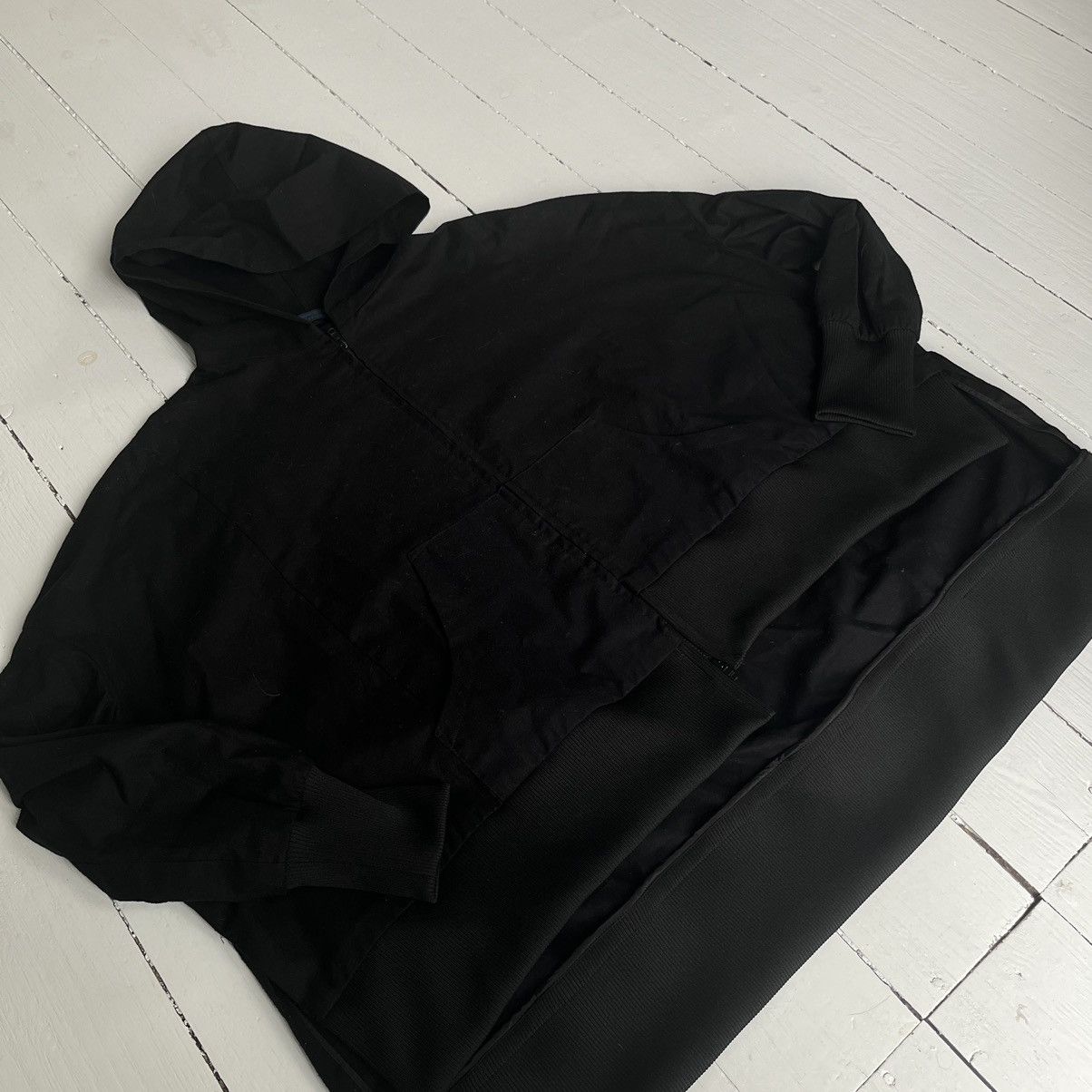 Yohji Yamamoto Yohji Yamamoto X Hoodie Black Size US M / EU 48-50 / 2 - 2 Thumbnail
