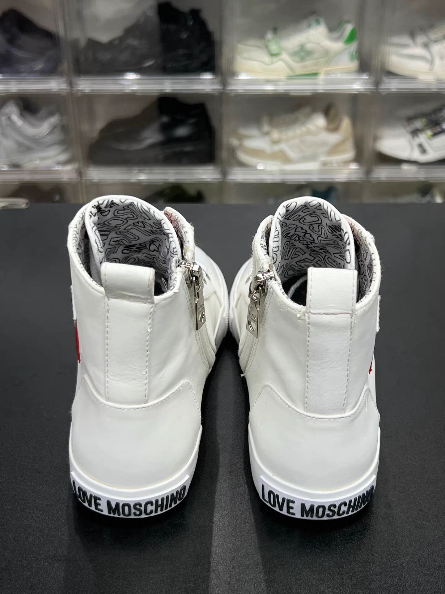 Moschino Moschino High-Top Sneakers K15 Size US 6 / IT 36 - 6 Thumbnail
