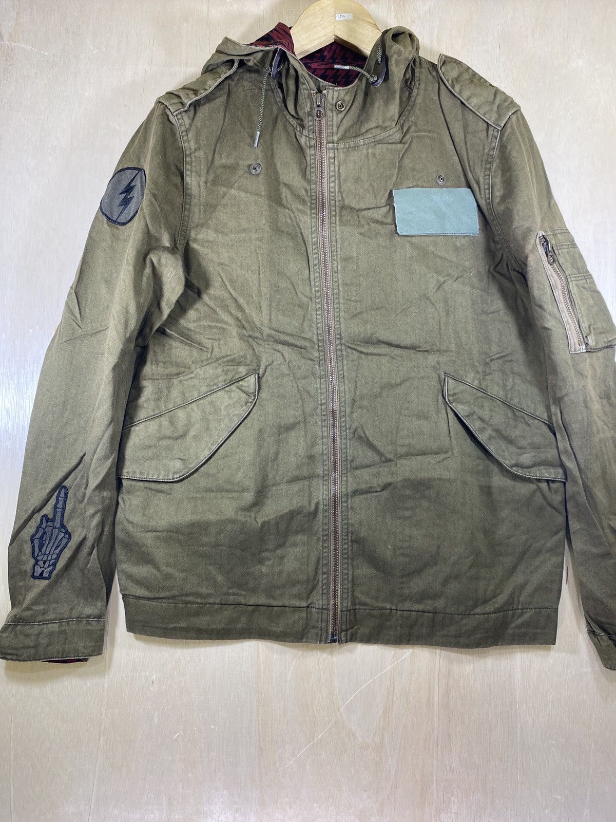 Hysteric Glamour patches army look jacket Size US S / EU 44-46 / 1 - 2 Thumbnail