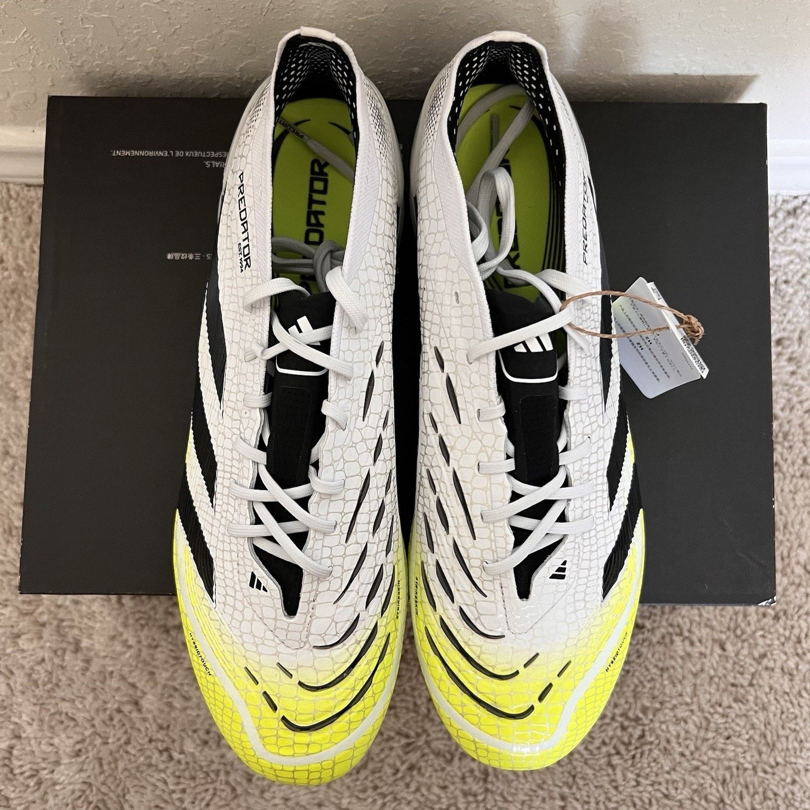 Adidas Adidas Predator Elite FG Men Soccer Cleats Size 8.5 Size US 8.5 / EU 41-42 - 4 Thumbnail