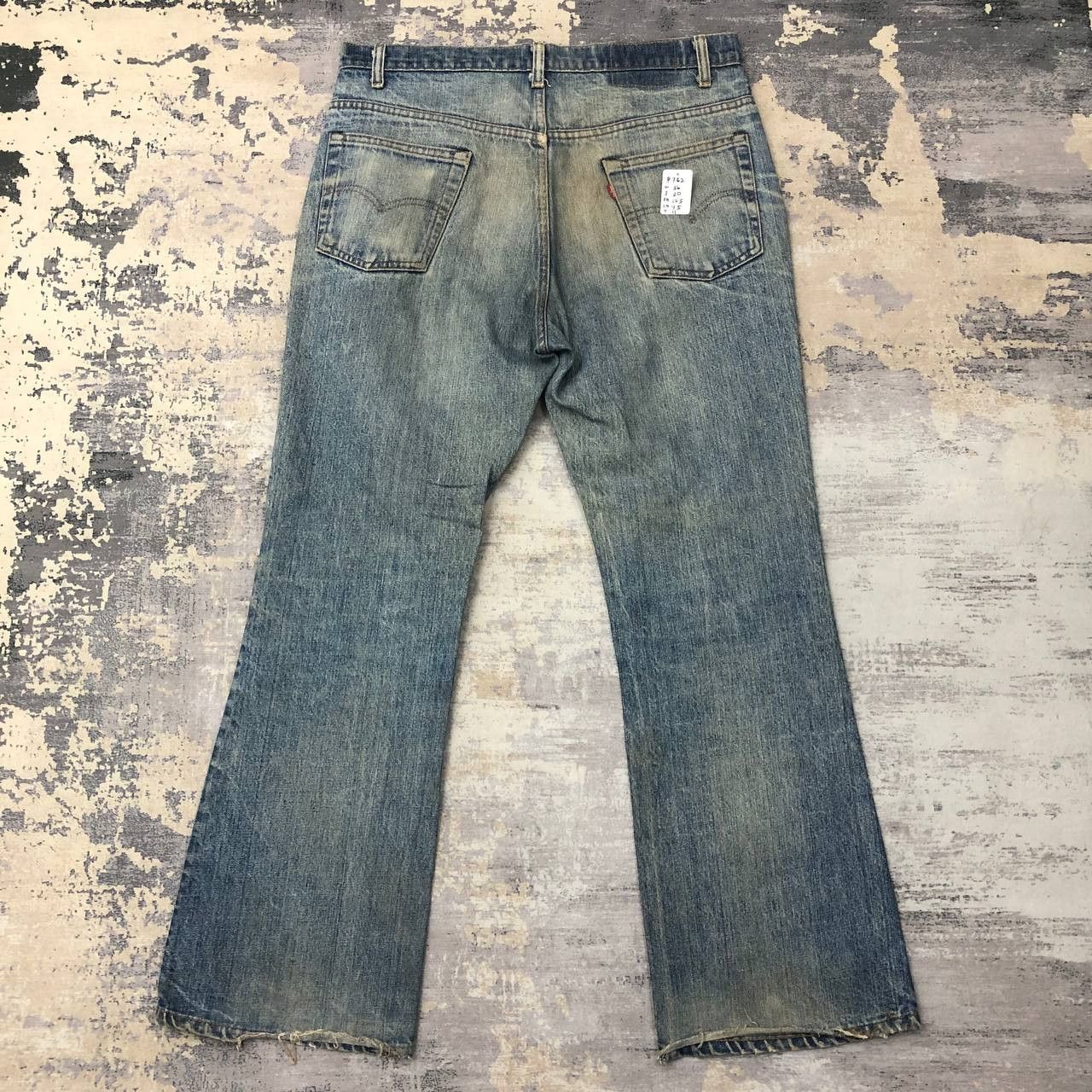 Levi's P762 VTG LEVI'S BUTTON NO 8 FLARED RUSTY JEANS Size US 36 / EU 52 - 2 Thumbnail