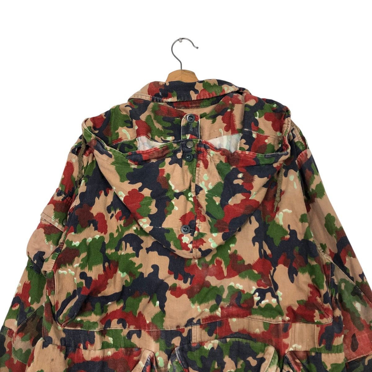 Buzz Rickson's 🔥TRUE VINTAGE 1948 CANADIAN MILITARY SMOCK JACKET PARACHUTE Size US M / EU 48-50 / 2 - 12 Thumbnail