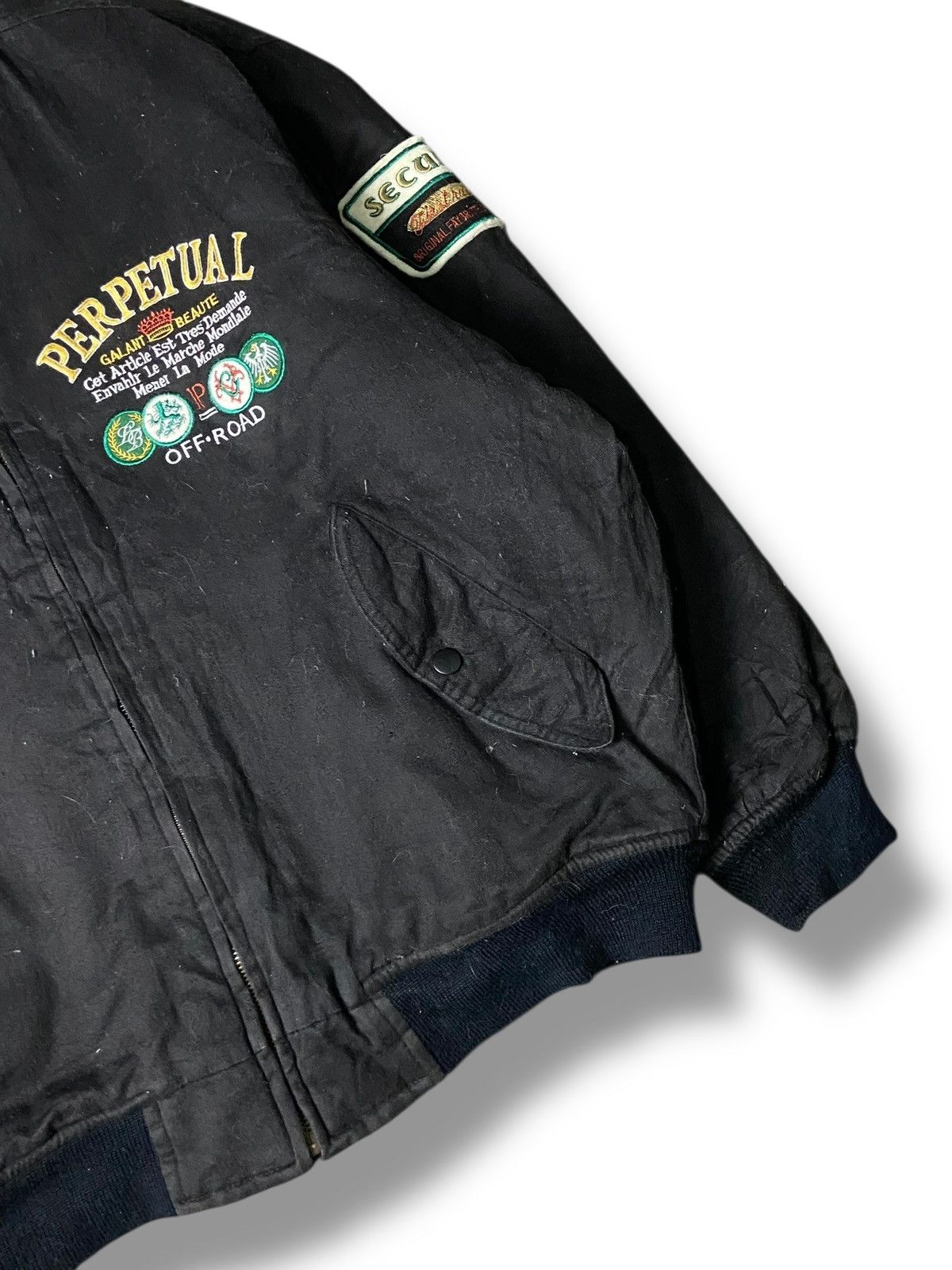 Japanese Brand Off Road Original Marine Embroidered Jacket (150) Size US L / EU 52-54 / 3 - 3 Thumbnail