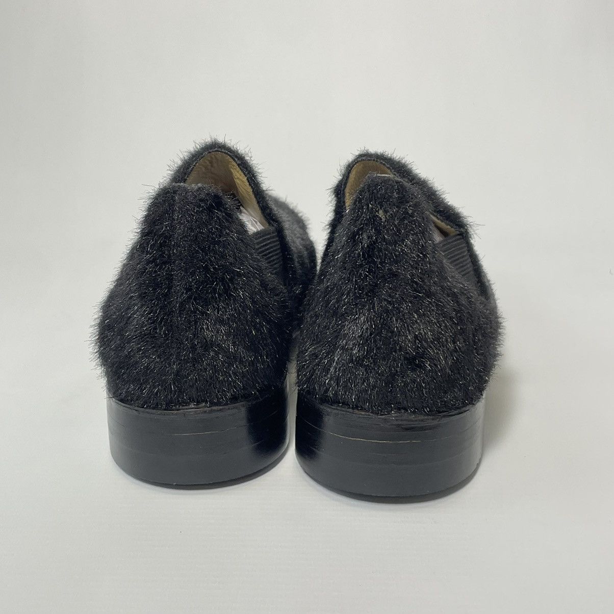 Comme des Garcons Black Faux Fur Ankle Boots Size US 8 / EU 41 - 9 Thumbnail