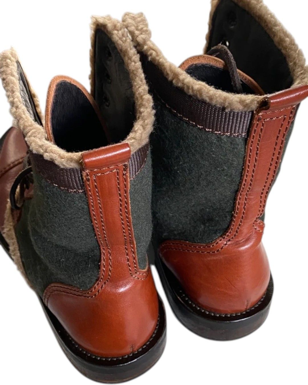 Dolce & Gabbana MOUNTAIN ASSAULT LEATHER BOOTS Size US 10 / EU 43 - 6 Thumbnail