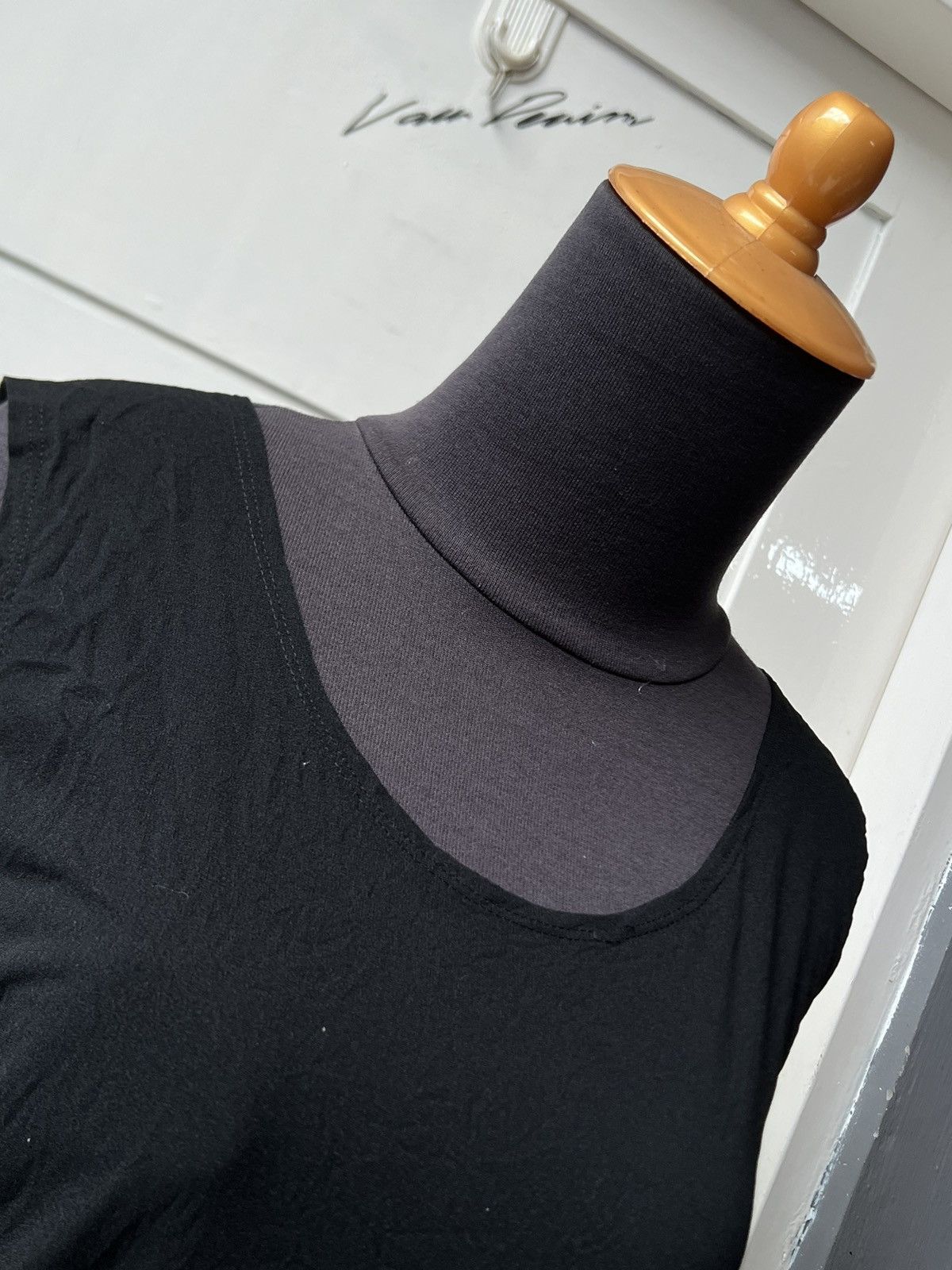 Yohji Yamamoto I Wish Y’S Bis Black Sleeveless Dress Size US S / EU 44-46 / 1 - 10 Thumbnail