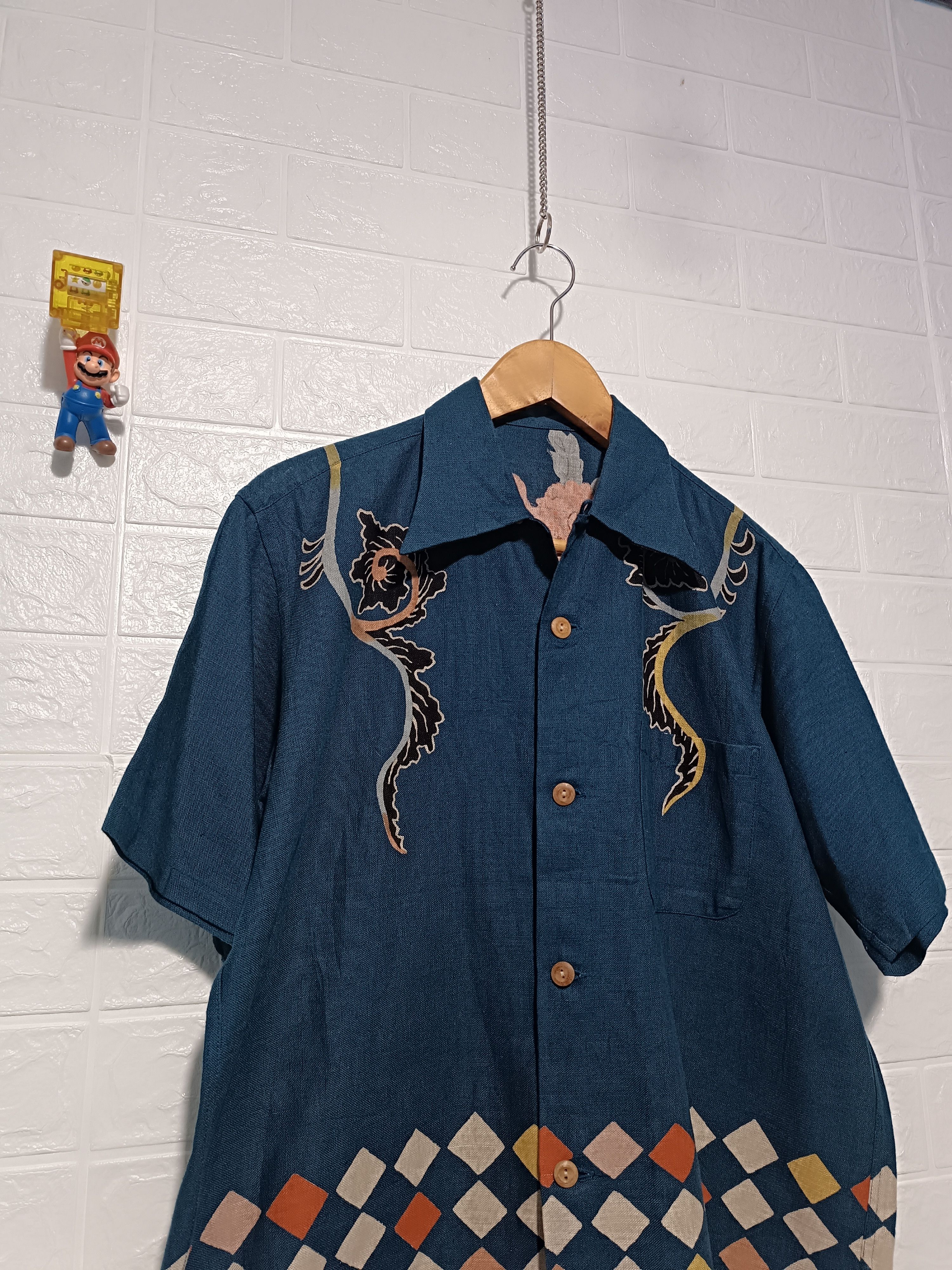 Japanese Brand Vintage Art Karakuri Tamashii Shirt Size US L / EU 52-54 / 3 - 2 Thumbnail
