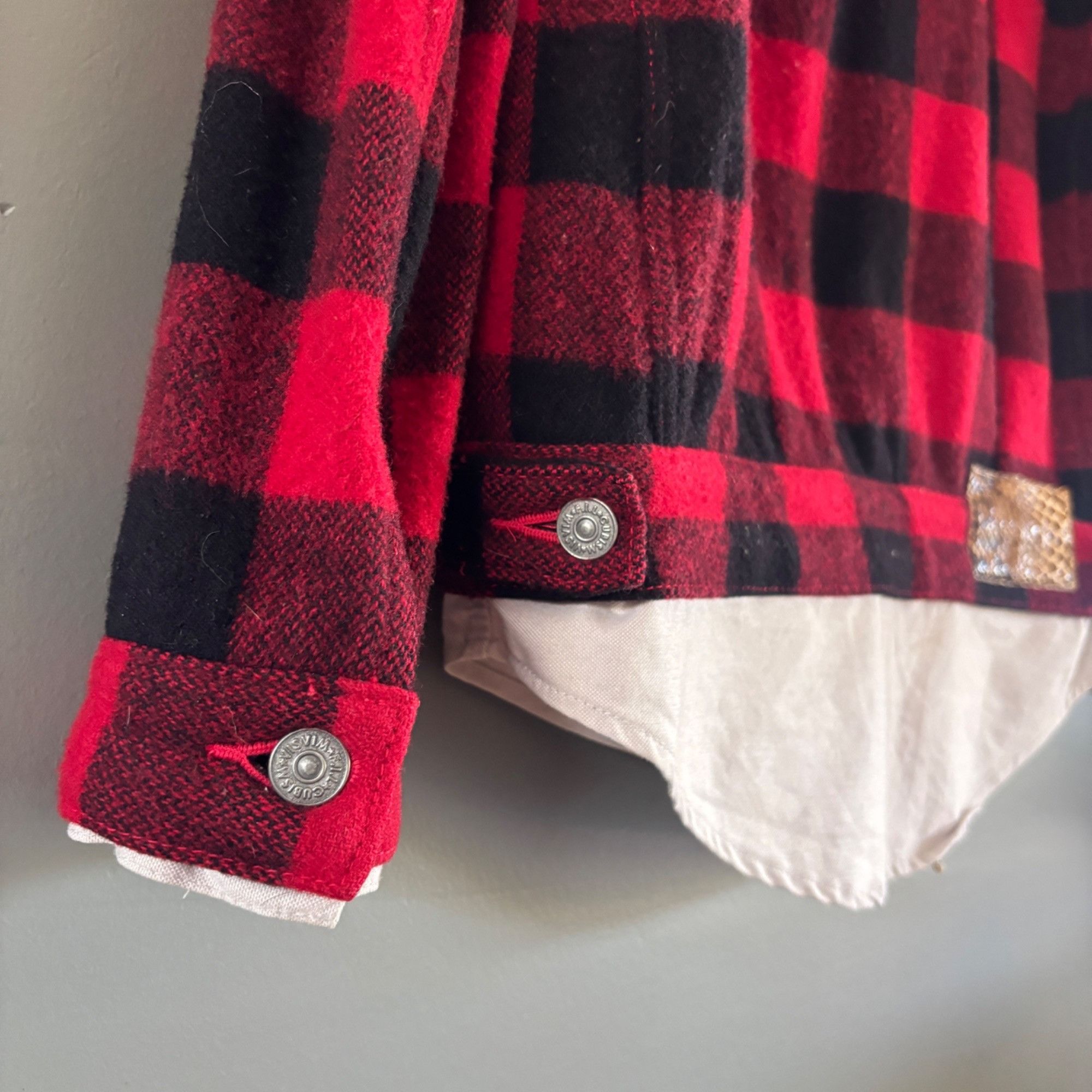Visvim Visvim Japan Men's S Buffalo Plaid Layered Wool Flannel Jack Size US S / EU 44-46 / 1 - 10 Thumbnail