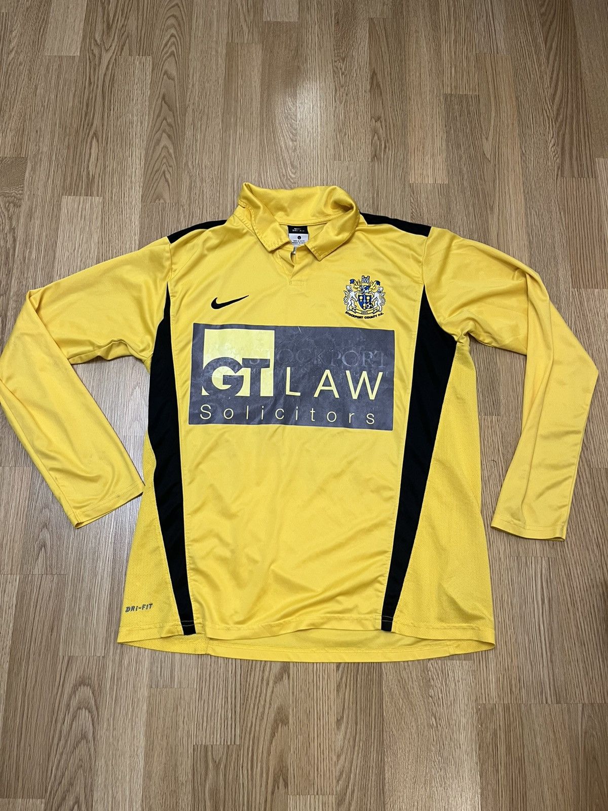 Nike Stockport County Match Worn Player Issue Shirt Jersey Nike L Size US L / EU 52-54 / 3 - 1 Thumbnail