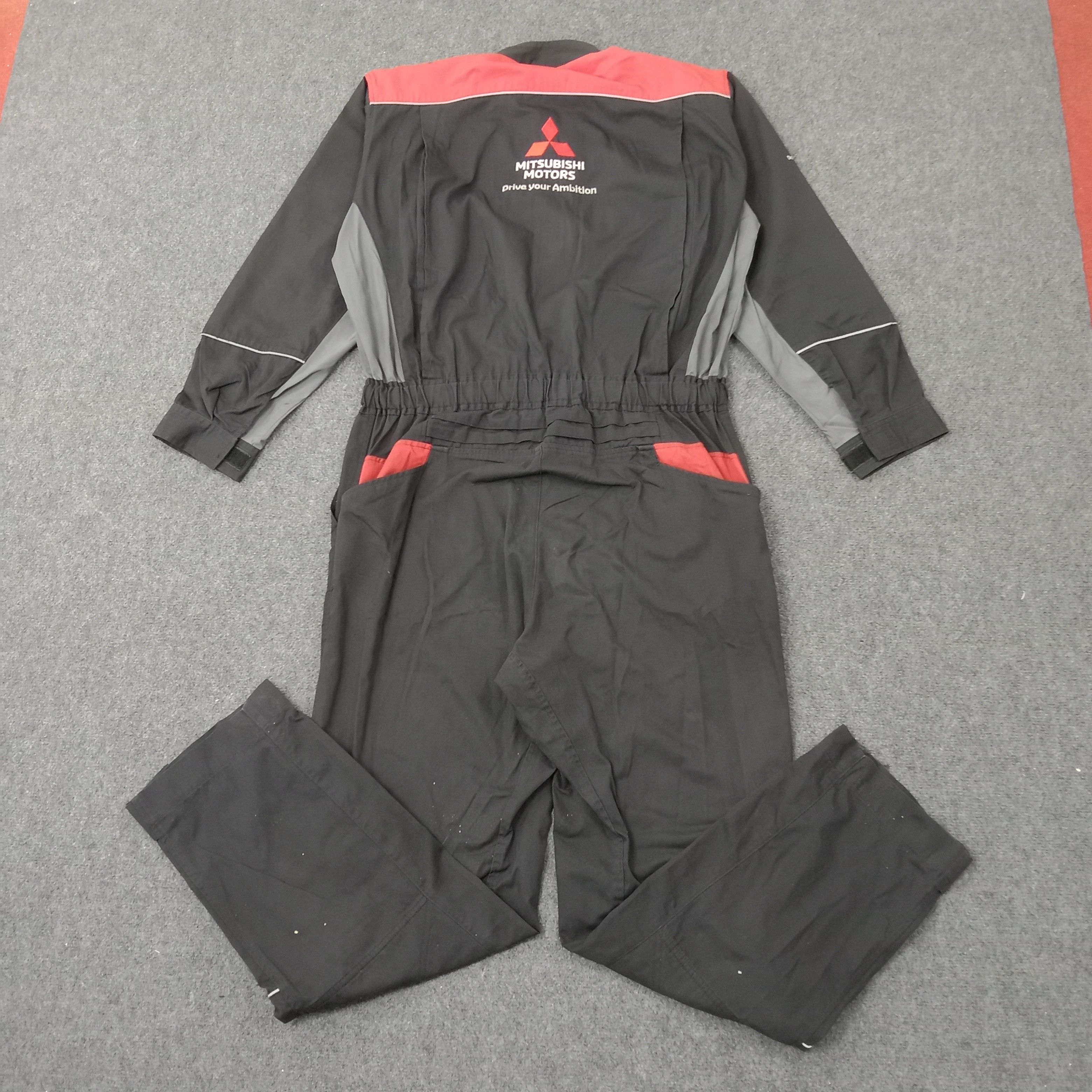 Japanese Brand Mitsubishi Motors Racing Team Coverall Jacket C257N4 Size US XL / EU 56 / 4 - 1 Thumbnail
