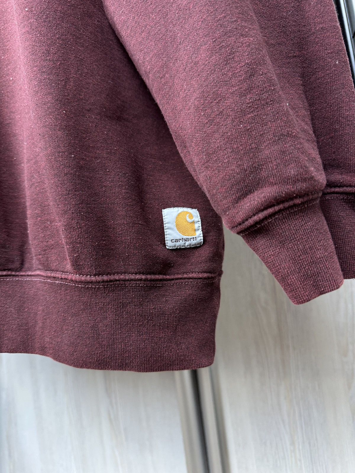 Carhartt Carhartt vintage men midweigh block logo crewneck sweatshirt Size US XL / EU 56 / 4 - 5 Thumbnail
