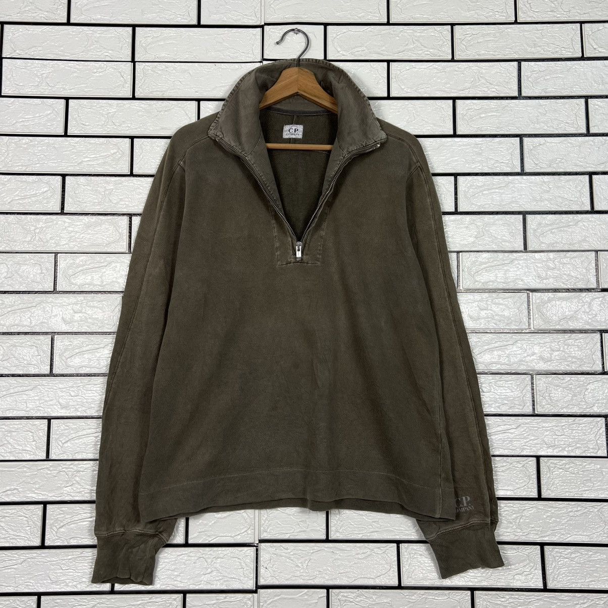 C.P. Company C.P. COMPANY Half Zip Turtleneck Pullover Sweater #4245-C193 Size US M / EU 48-50 / 2 - 9 Thumbnail