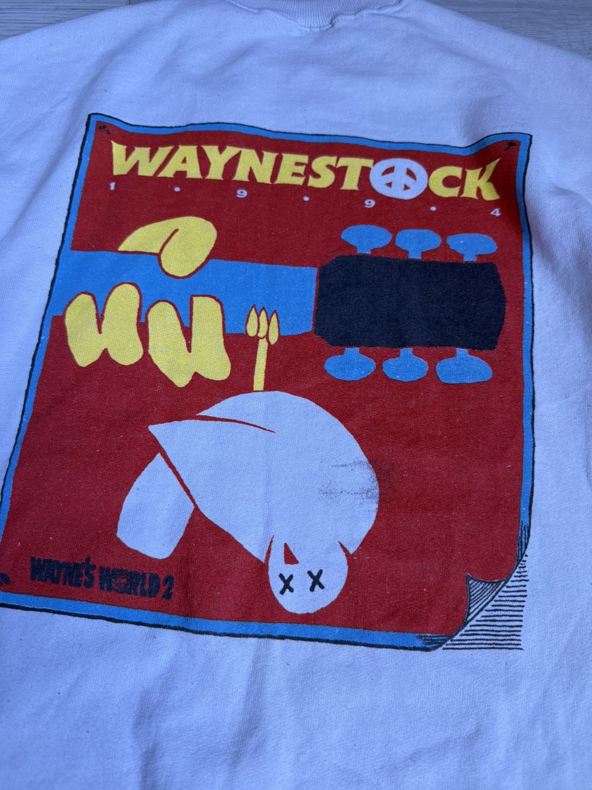 Band Tees × Vintage Vintage Waynestock 1994 Wayne’s world tour sweatshirt shirt Size US L / EU 52-54 / 3 - 3 Thumbnail