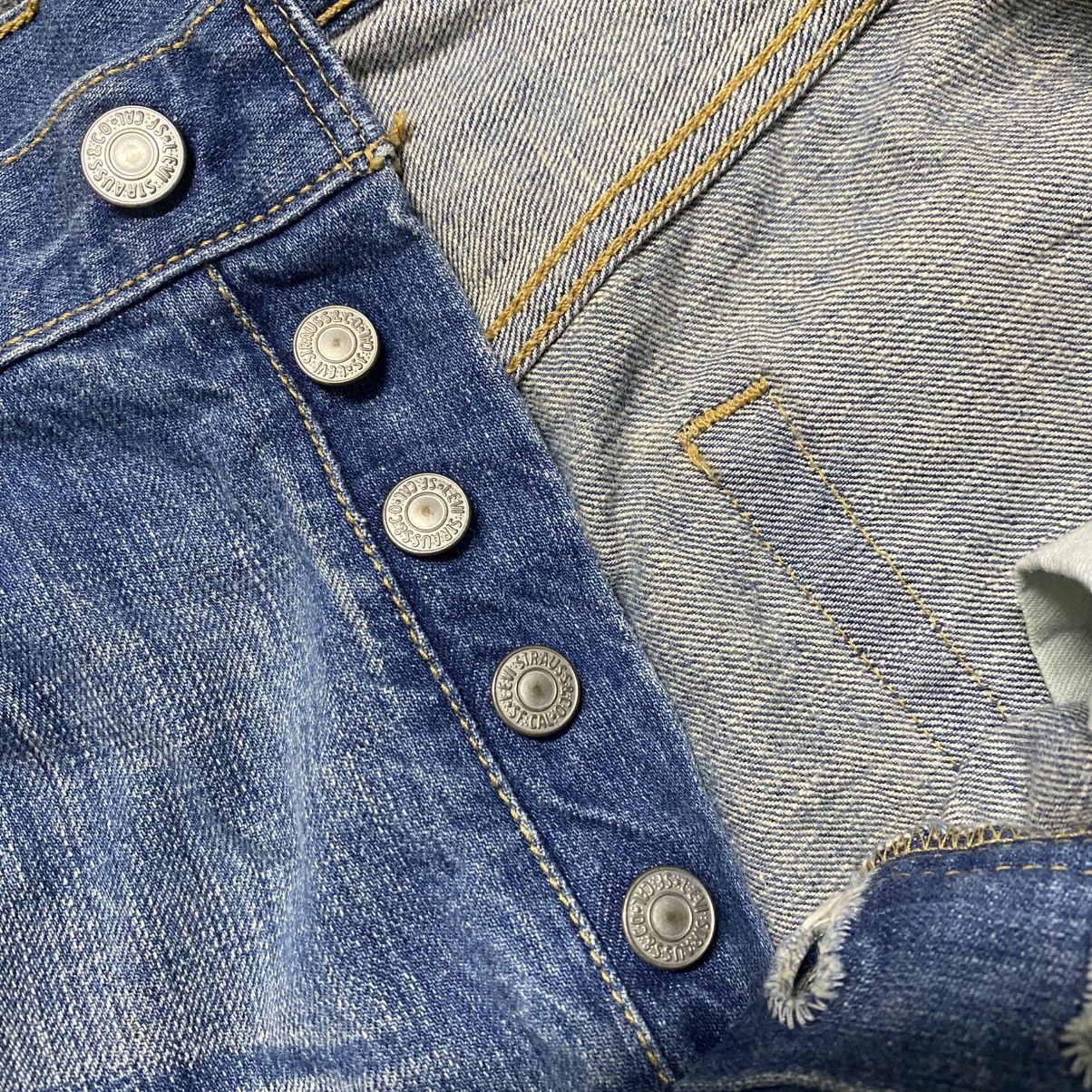 Levi's Vintage Levis 501 Thrashed Jeans Size US 31 - 21 Thumbnail
